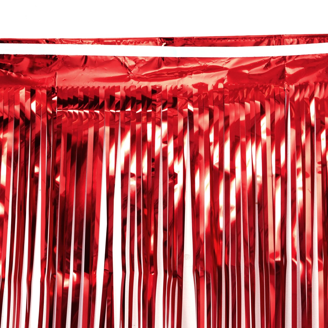 2 Red and White Foil Backdrop, 2 of 3