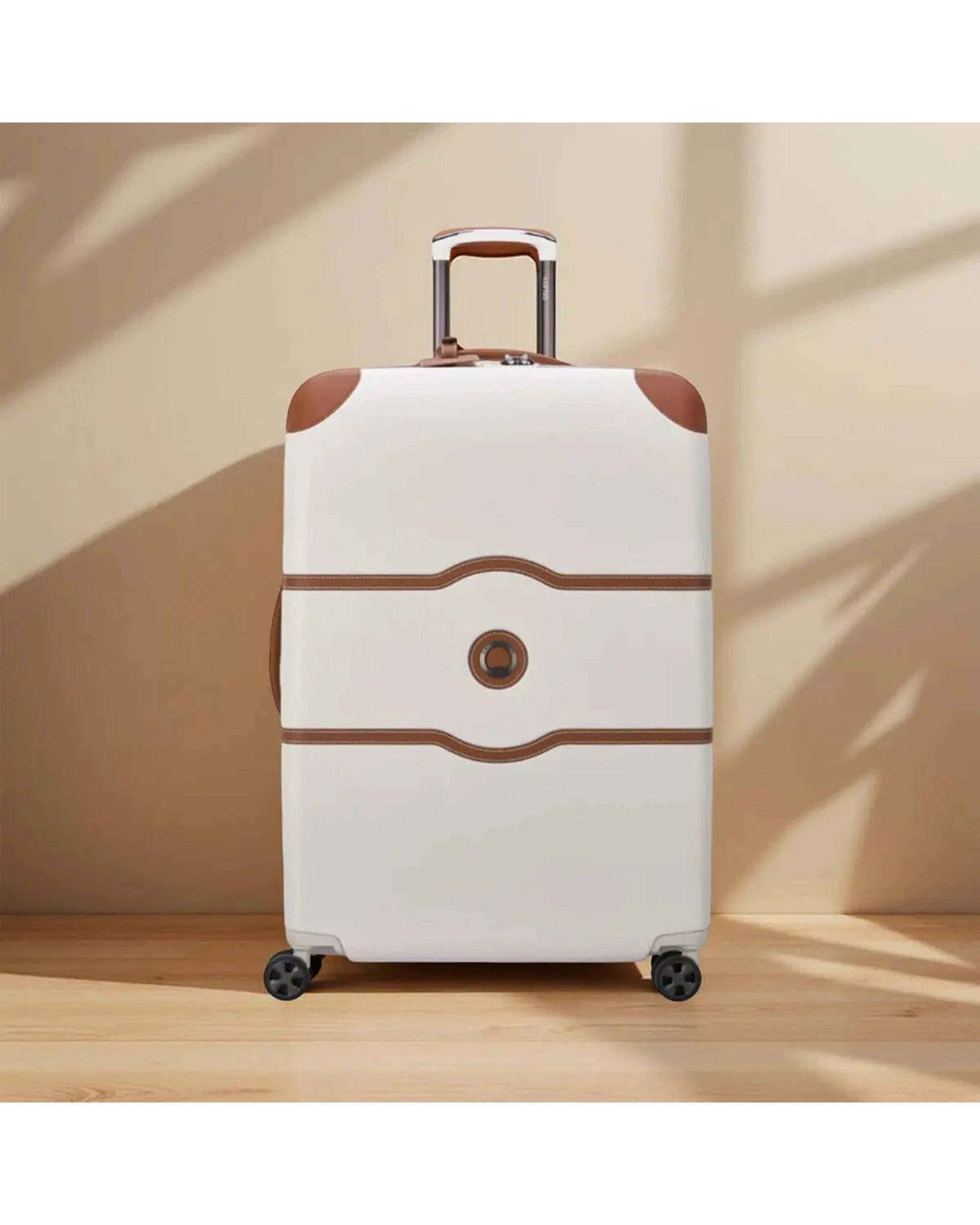 3 Delsey Luggage Chatelet Air 2.0 - 76 cm 4-Wheel Suitcase TSA Lock Angora - White, 3 of 6