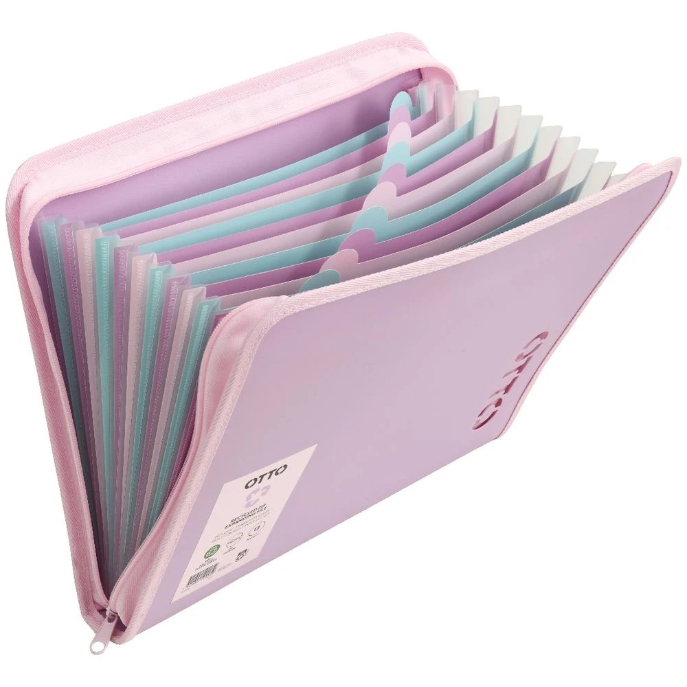 3 Otto Zip Expansion File Purple, 3 of 3