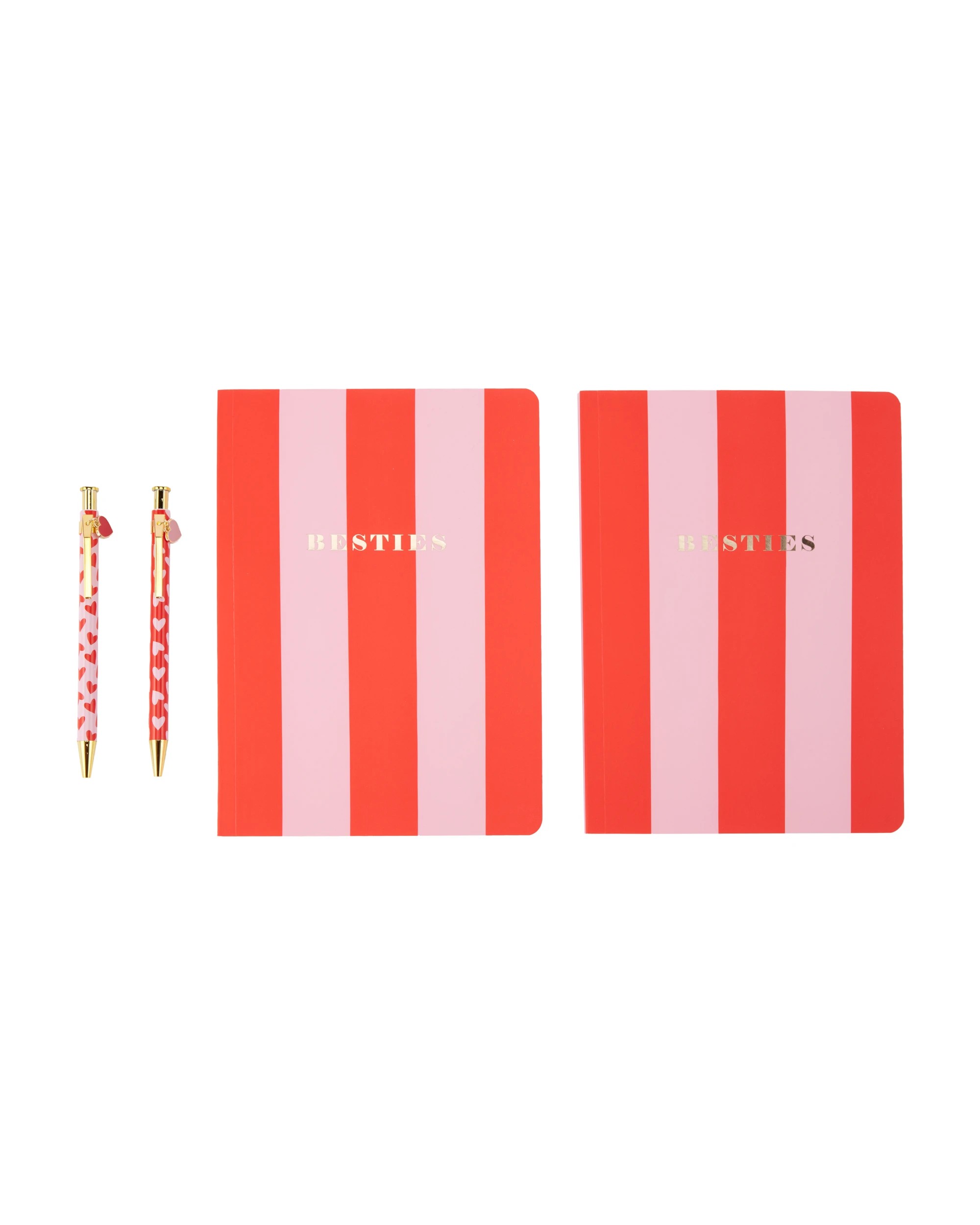 1 Valentine's Day 2 Pack A5 Besties Diary and Pen, 1 of 6