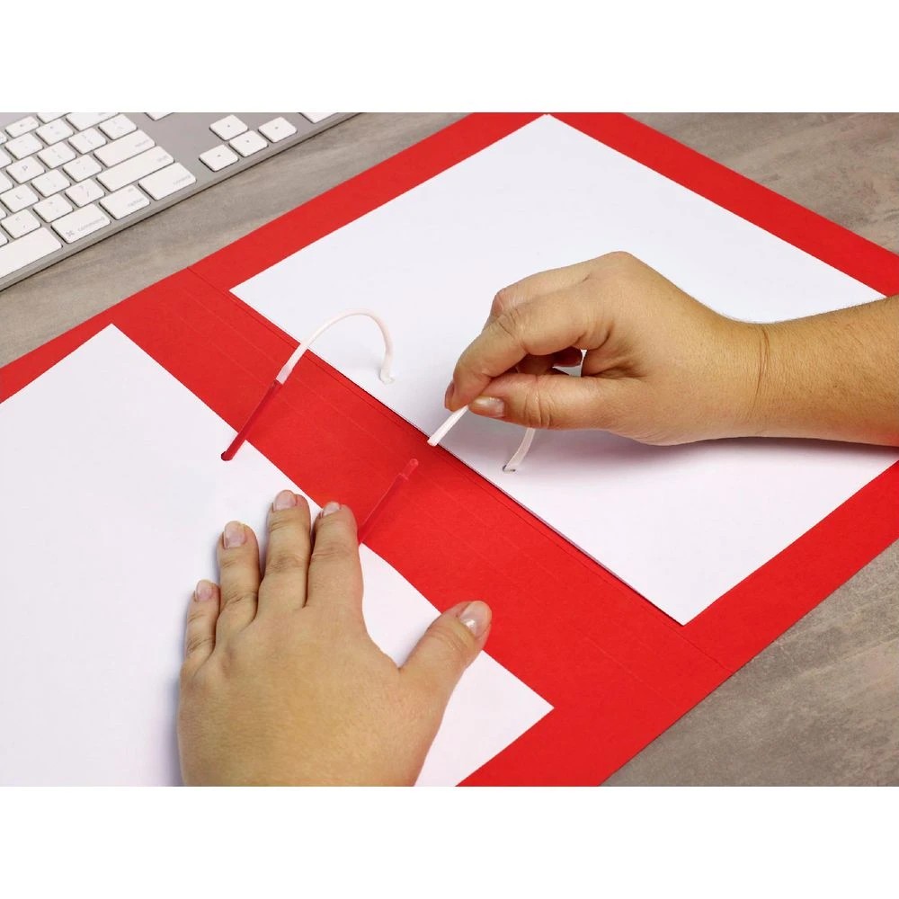 7 Avery Foolscap Tubeclip File Red, 7 of 7