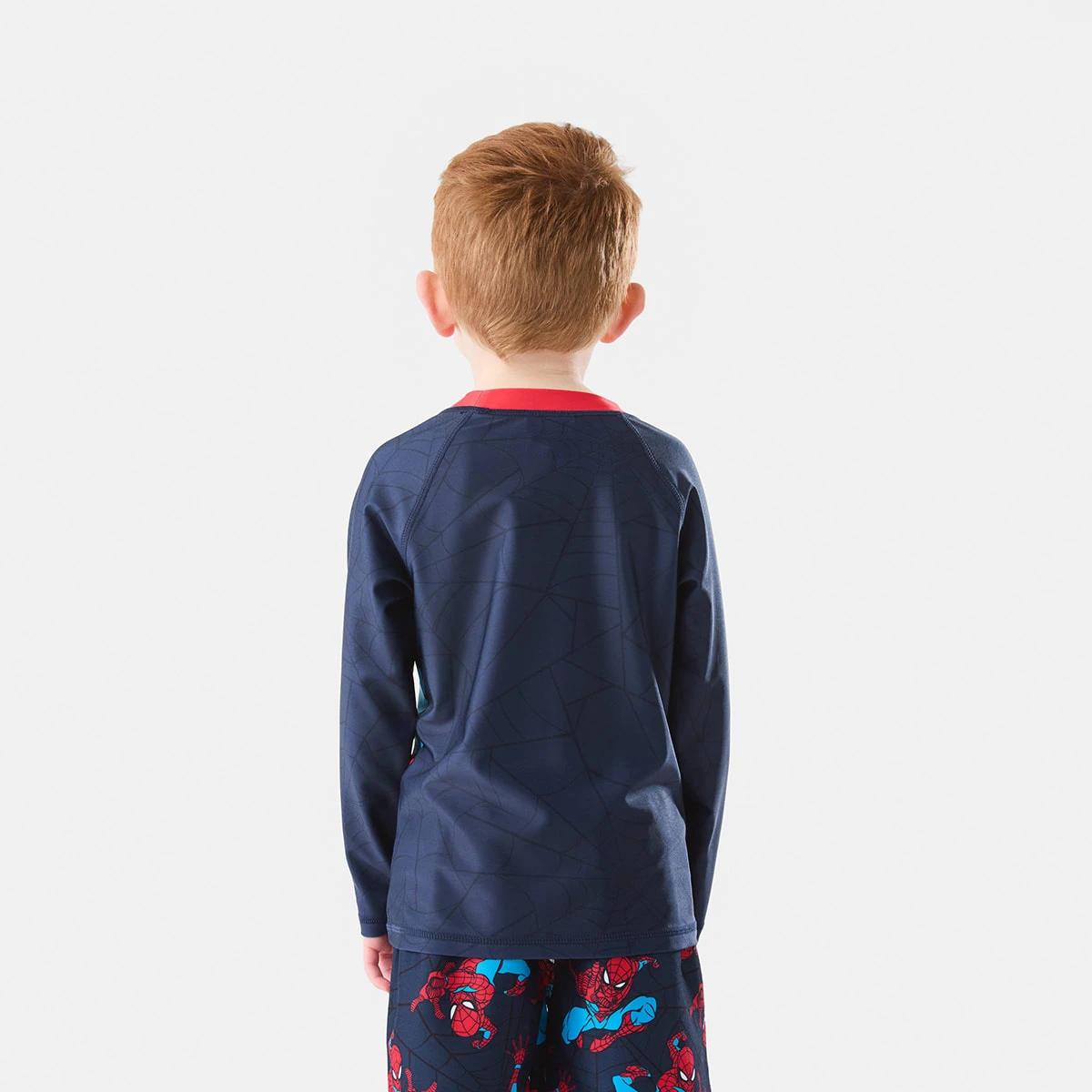 2 Spider-Man License Long Sleeve Rash Vest Spiderman, 2 of 8