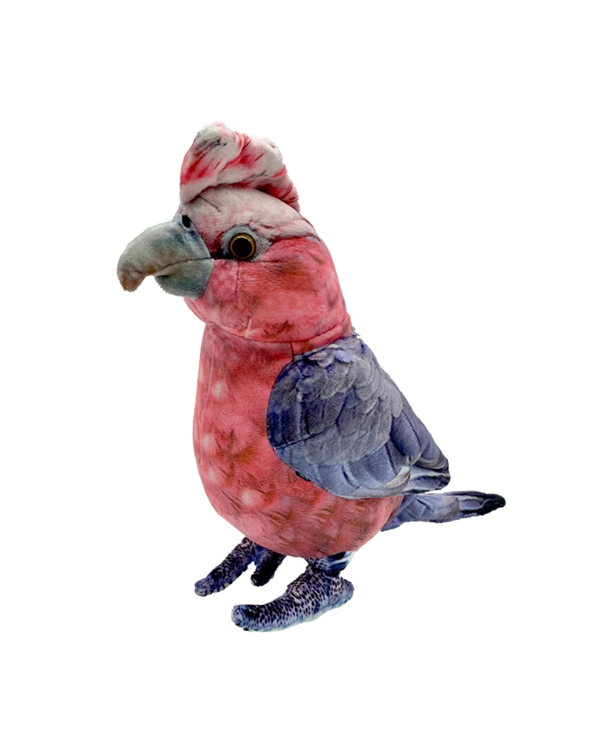 Huggable Toys Gabrielle Galah 25cm Plush Bird Toy for Cuddles & Play ...