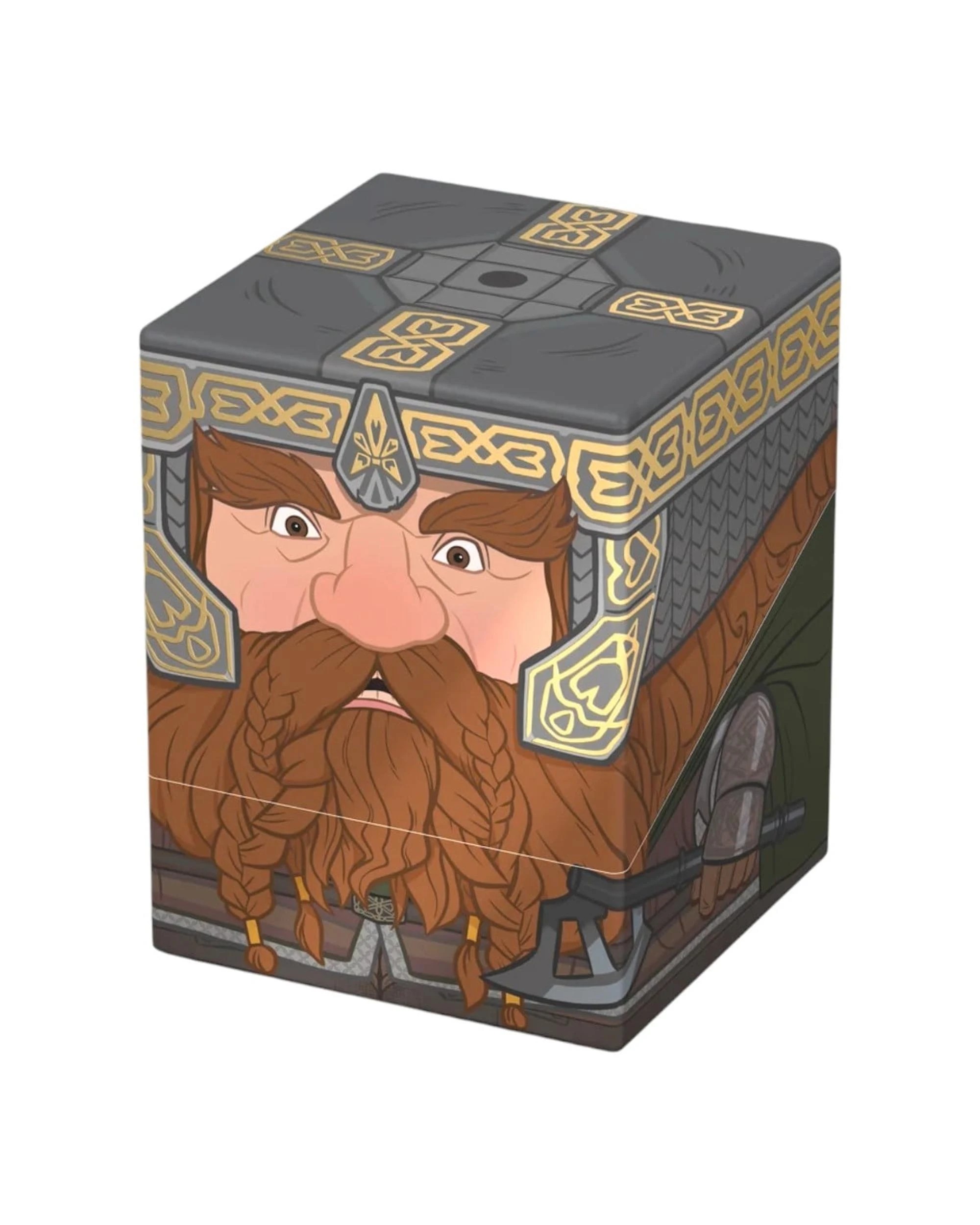 7 Ultimate Guard Squaroes Lord of the Rings Gimli Squaroe Deck Box, 7 of 7