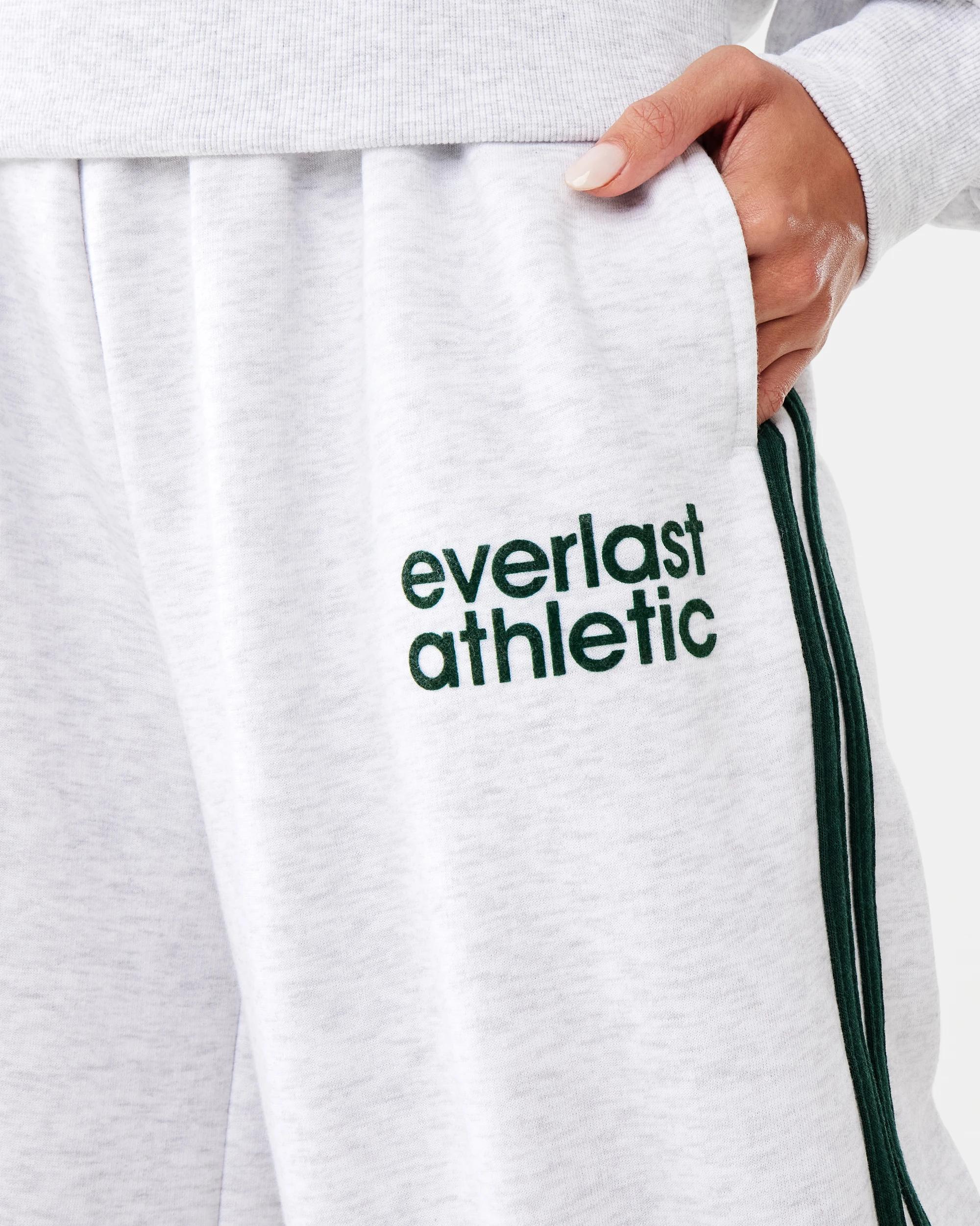 6 Everlast Womens Sports Stripe Trackpants White Marl, 6 of 10