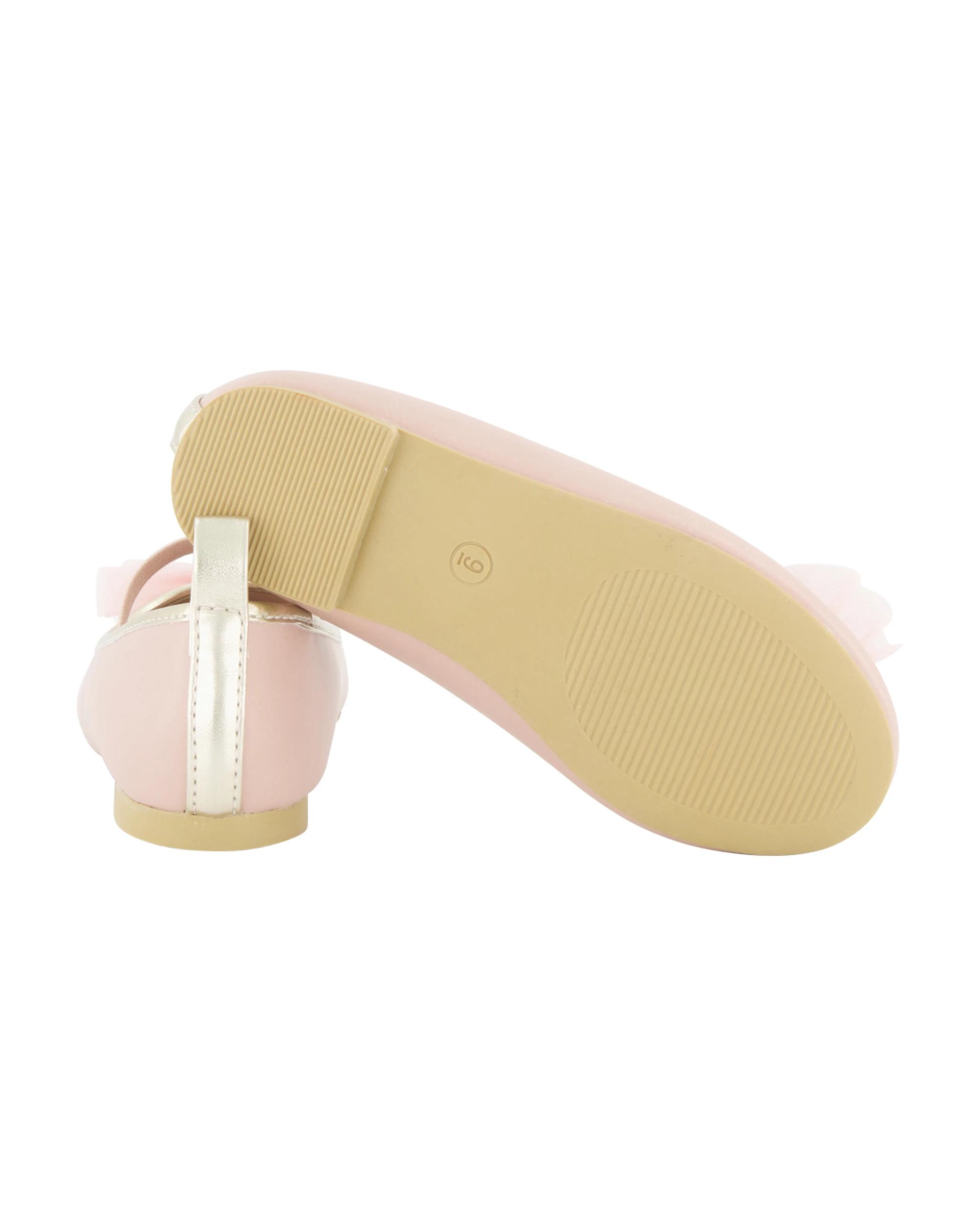 5 Junior Flats Silver Pink, 5 of 5