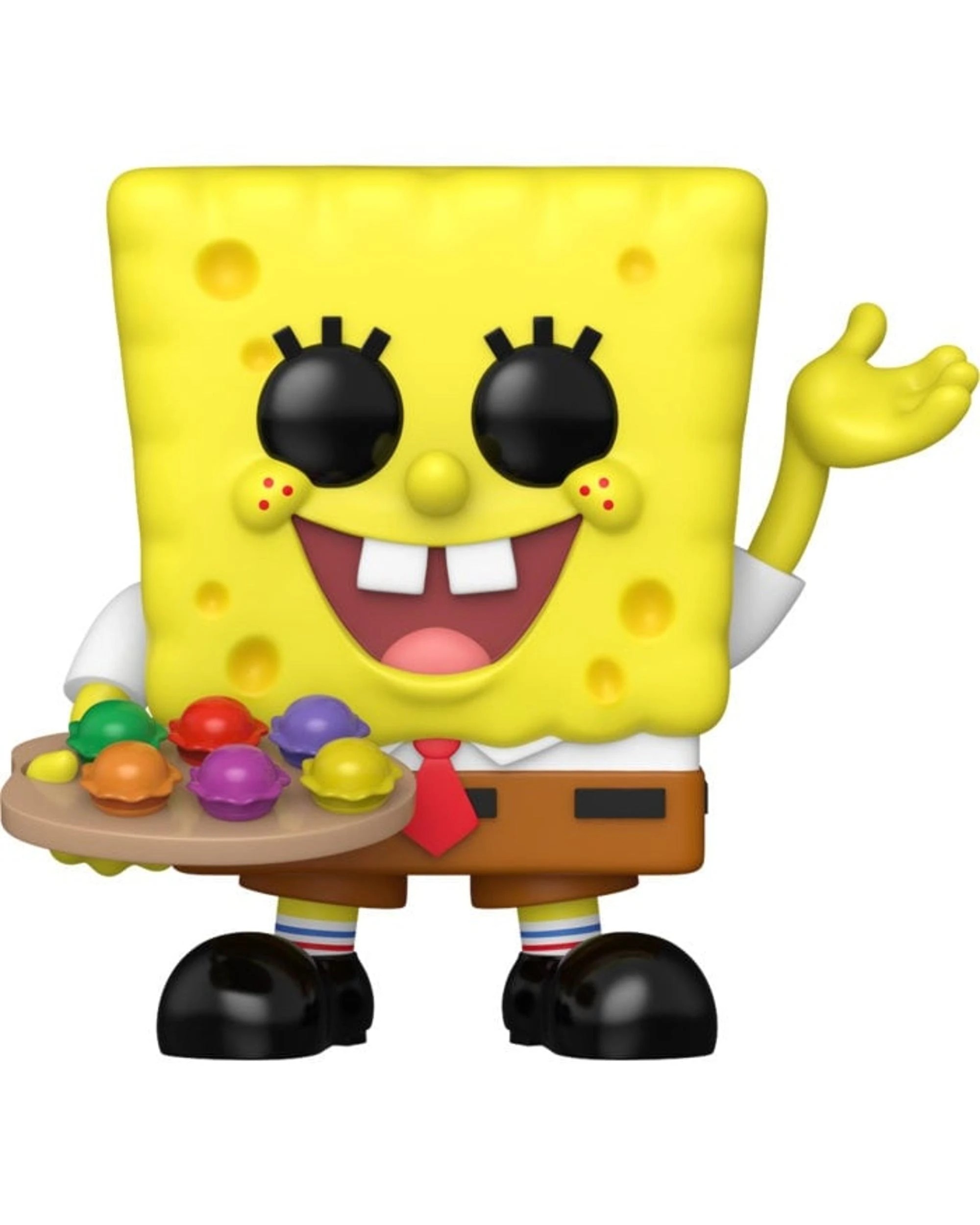 2 Spongebob Squarepants Spongebob with Pretty Patties Glow Funko POP! Vinyl, 2 of 4