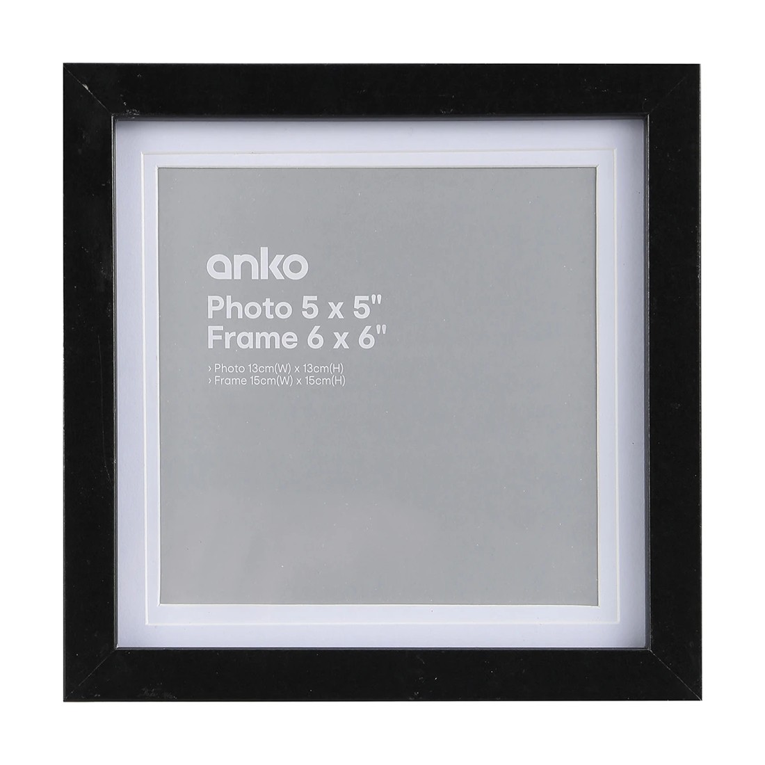 1 Frame 5in. x 5in. Nice Black, 1 of 2