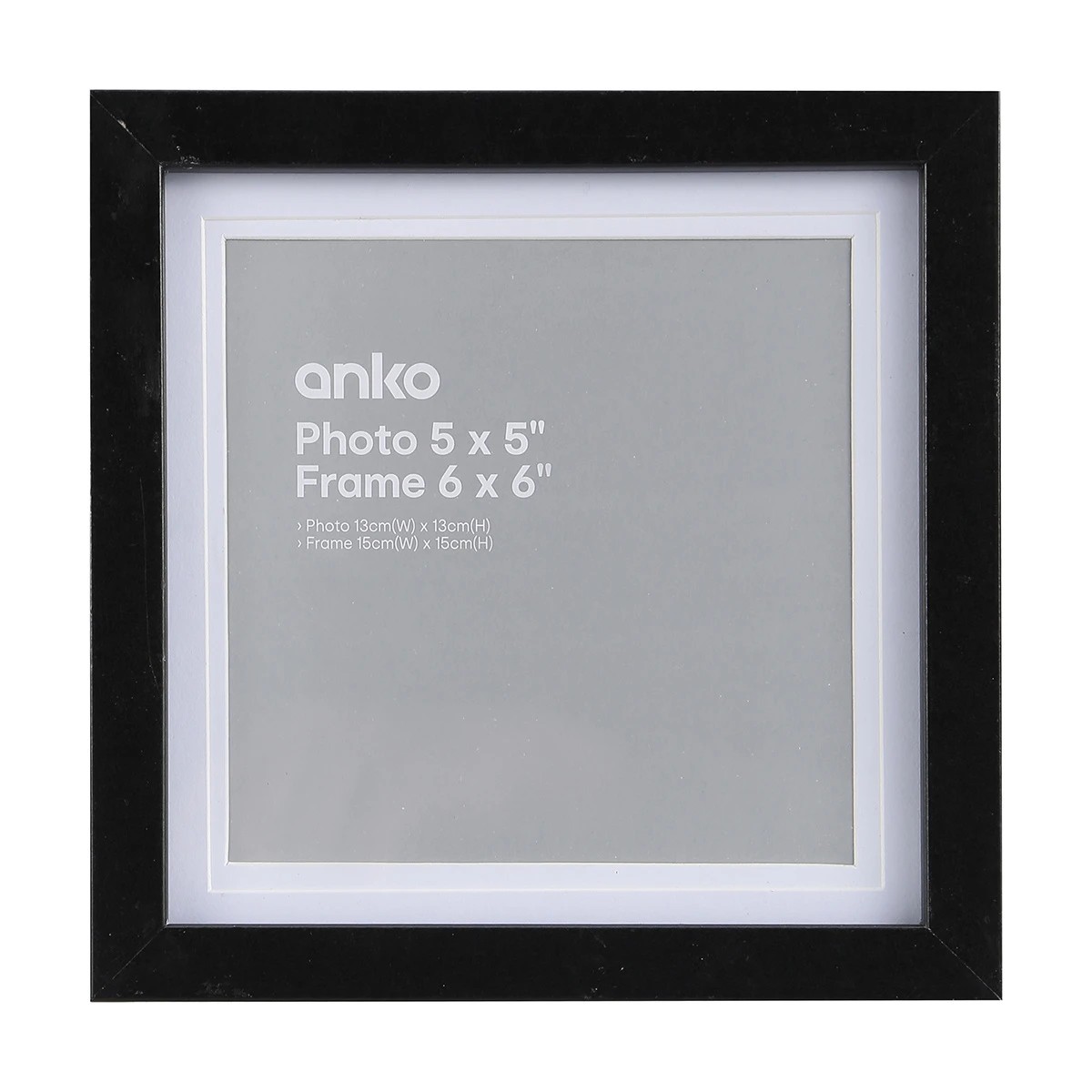 1 Frame 5in. x 5in. Nice Black, 1 of 2