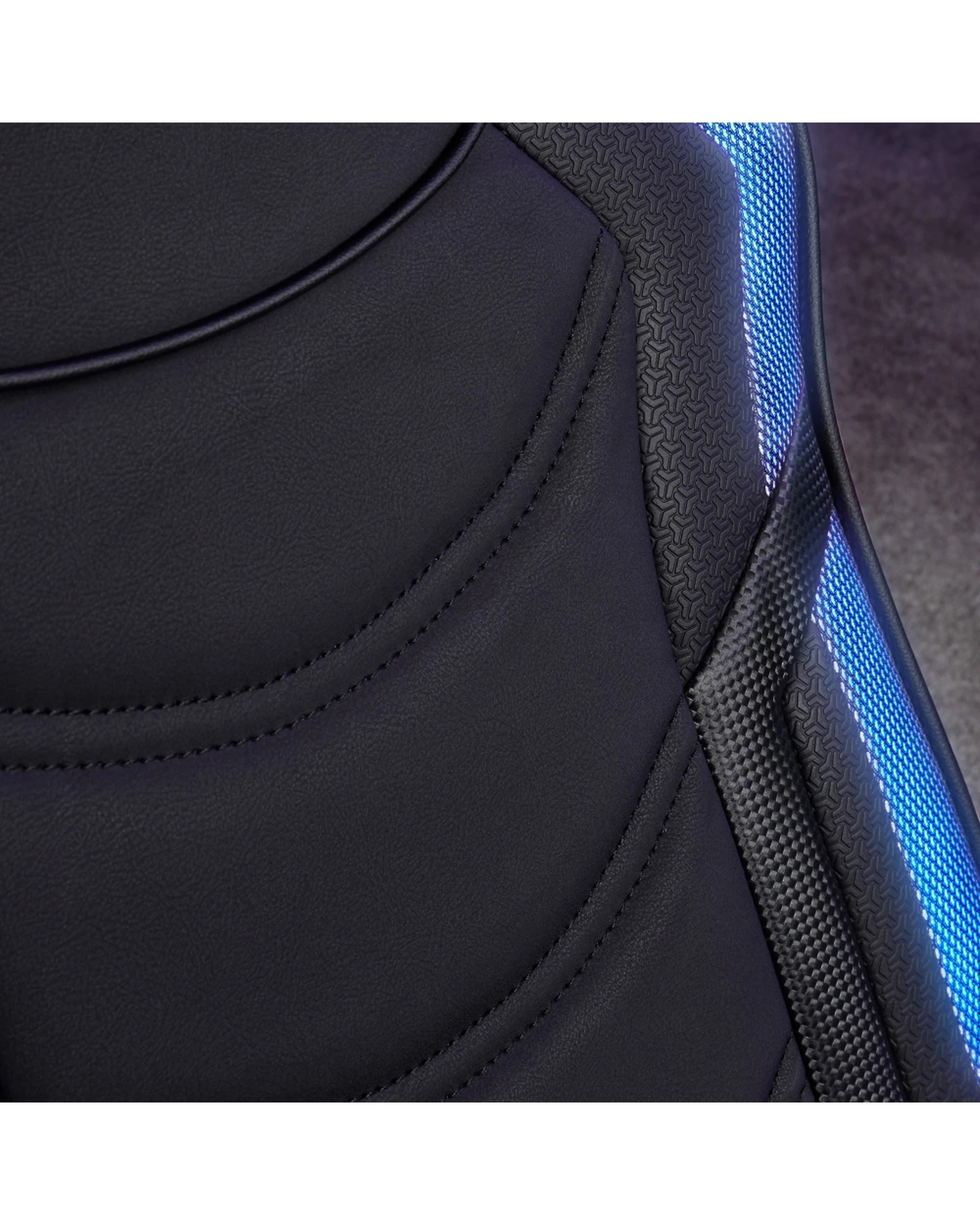 3 X-Rocker Chimera RGB Sync 2.0 Gaming Chair App-Controlled LED Lights Junior - Black, 3 of 7