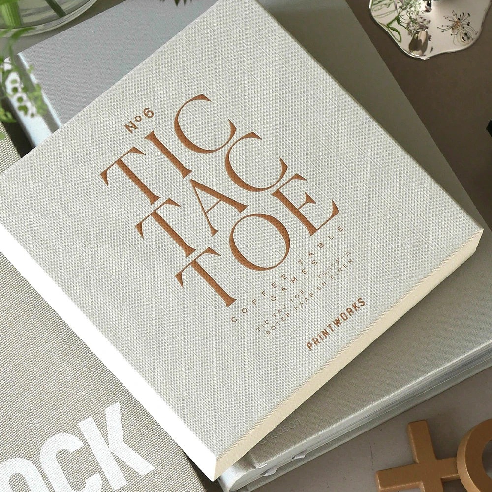 5 Printworks Classic-Tic Tac Toe - Beige, 5 of 5