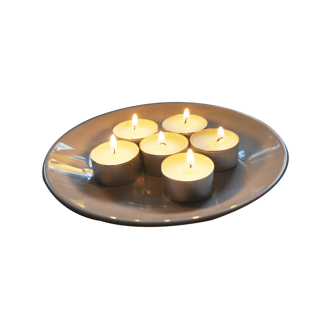 3 BR Home 100pcs TEA LIGHT CANDLES 4 Hour Burn Tealight Wedding Smokeless Crystal Wax BULK, 3 of 4