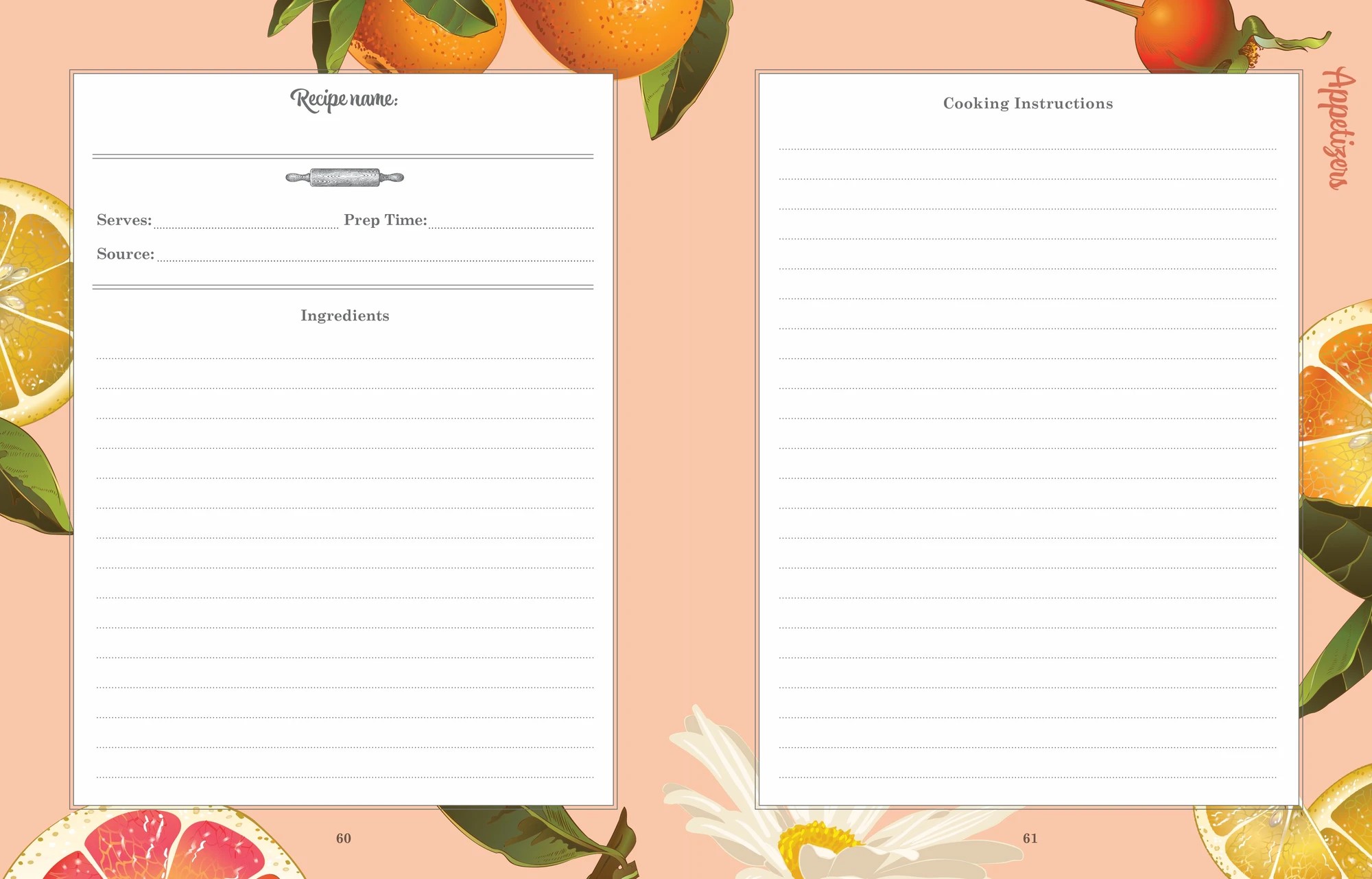 3 Our Family Recipes - Book, 3 of 3