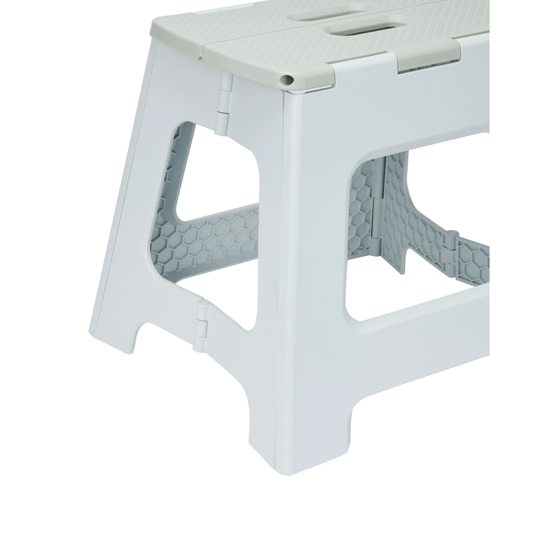 4 Folding Step Stool - White, 4 of 7
