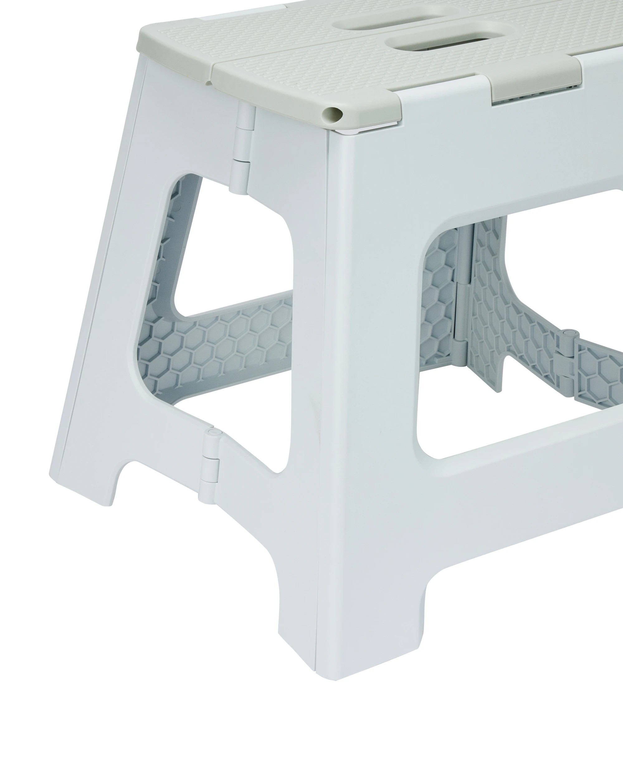 4 Folding Step Stool - White, 4 of 7
