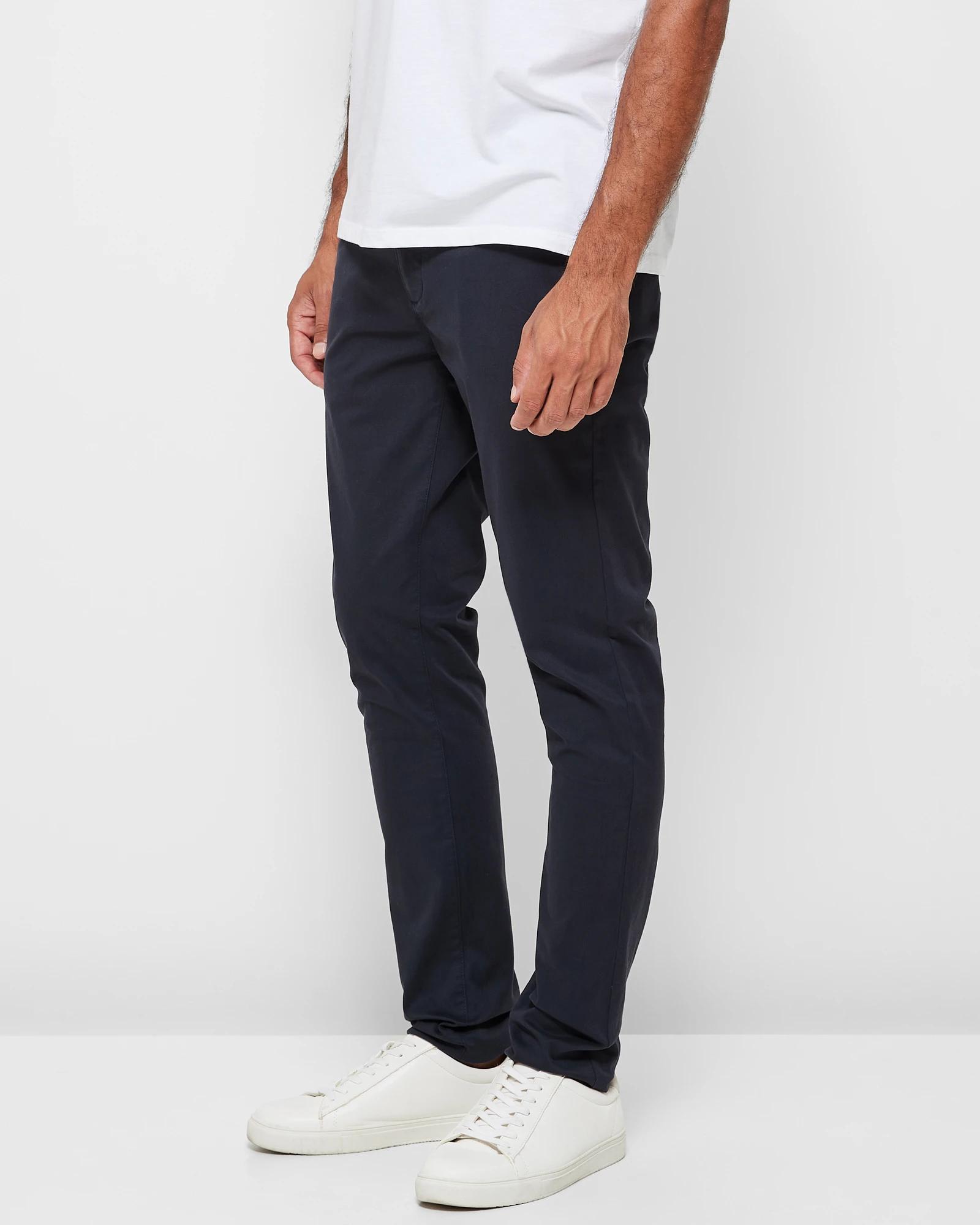 3 Target Slim Chino Pants NAVY BLUE, 3 of 5