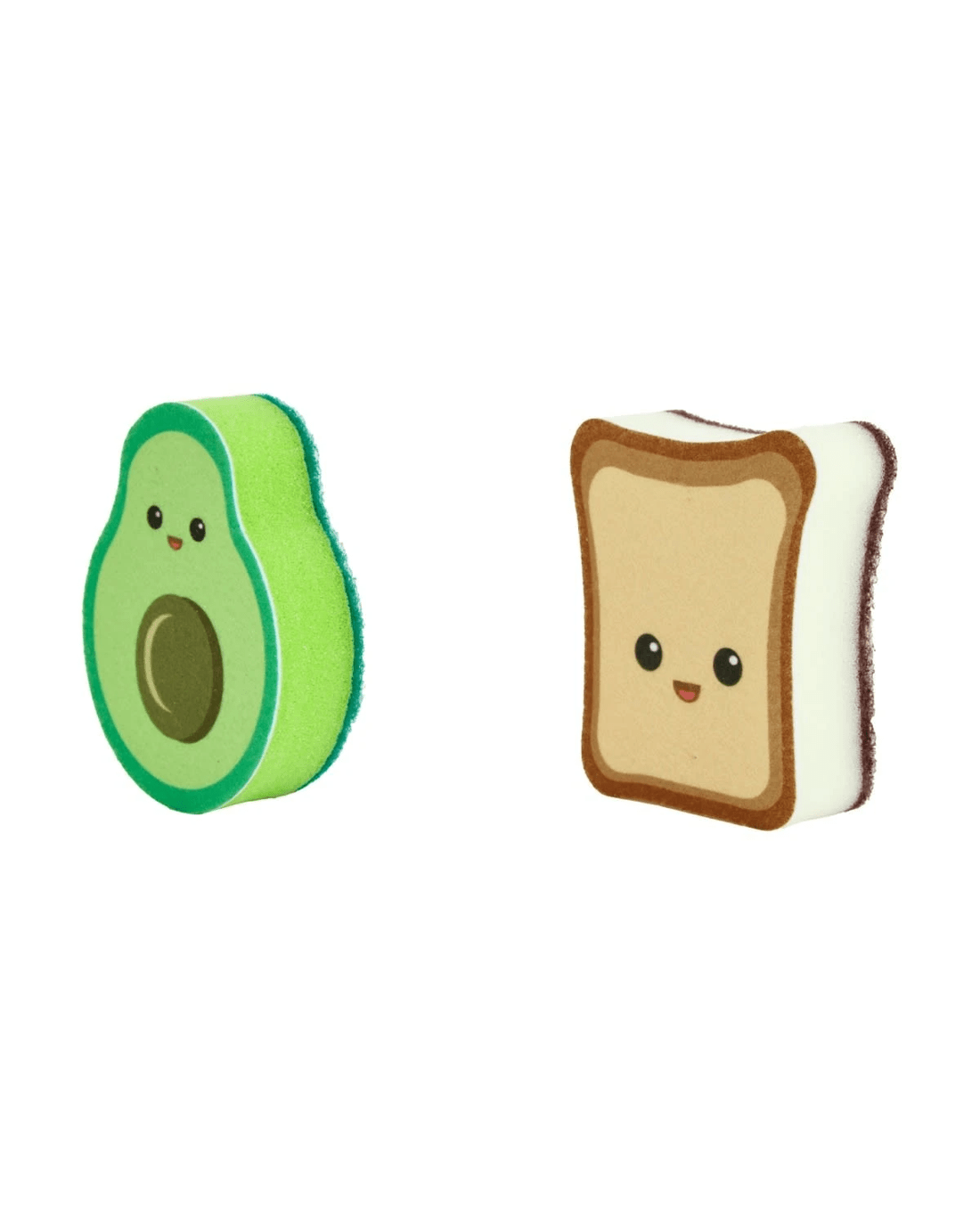2 2 Pack Avocado and Toast Sponges, 2 of 6