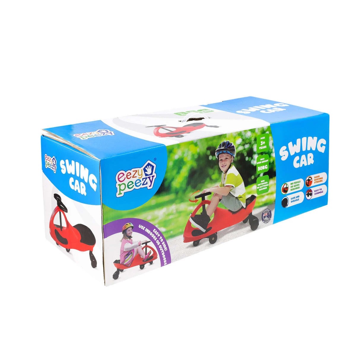 5 Eezy Peezy Swing Car - Red, 5 of 7