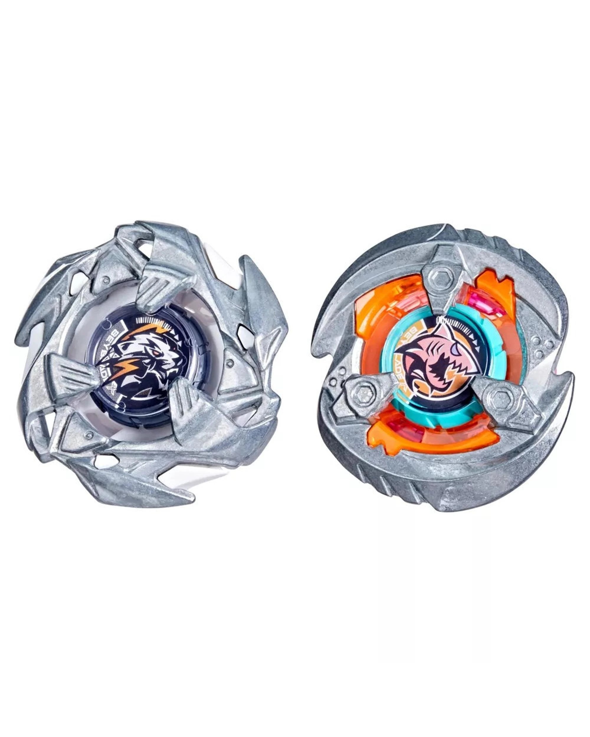 3 Beyblade X Gill Shark 4-70O and Pearl Tiger 3-60U Dual Pack, 3 of 5