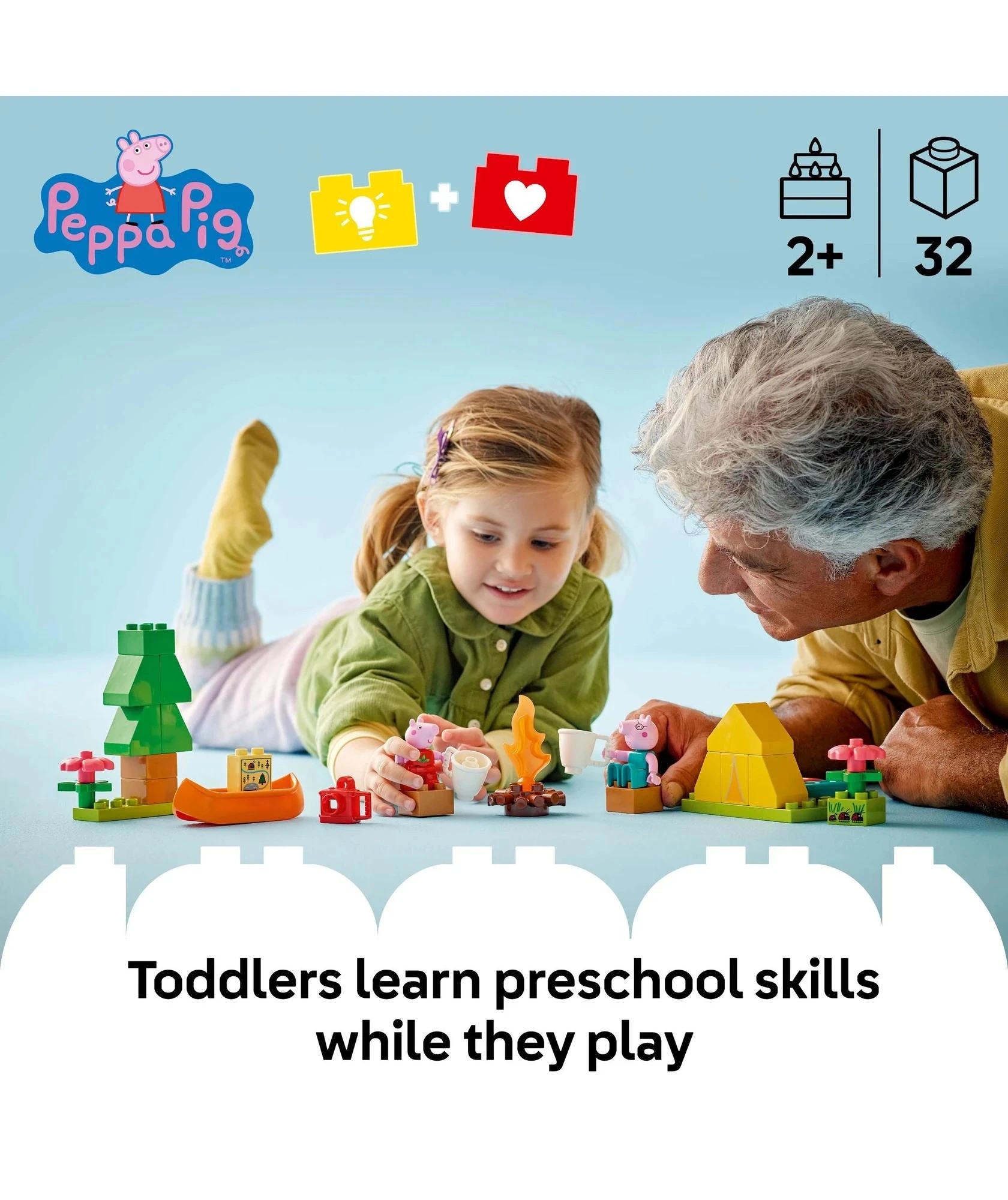 2 LEGO® DUPLO Peppa Pig Camping Trip 10452 - Multi, 2 of 10