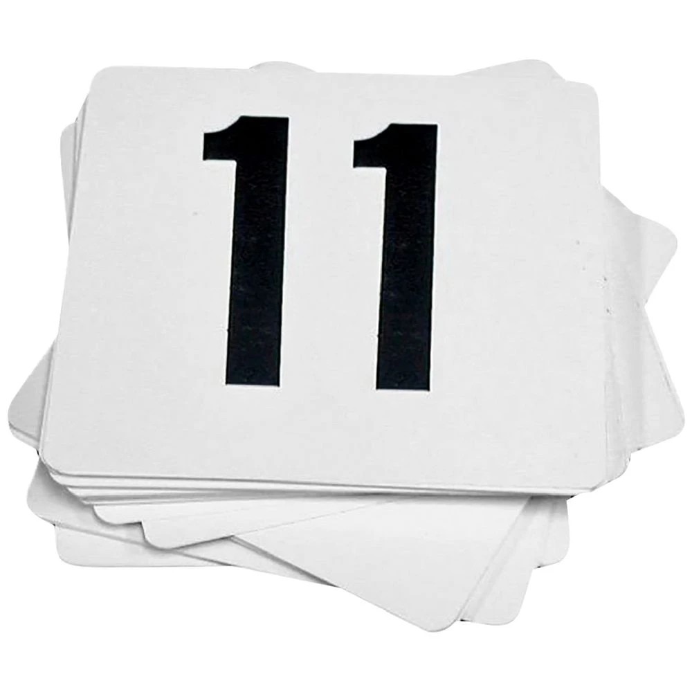 1 Esselte Table Numbers 11-20 White, 1 of 1