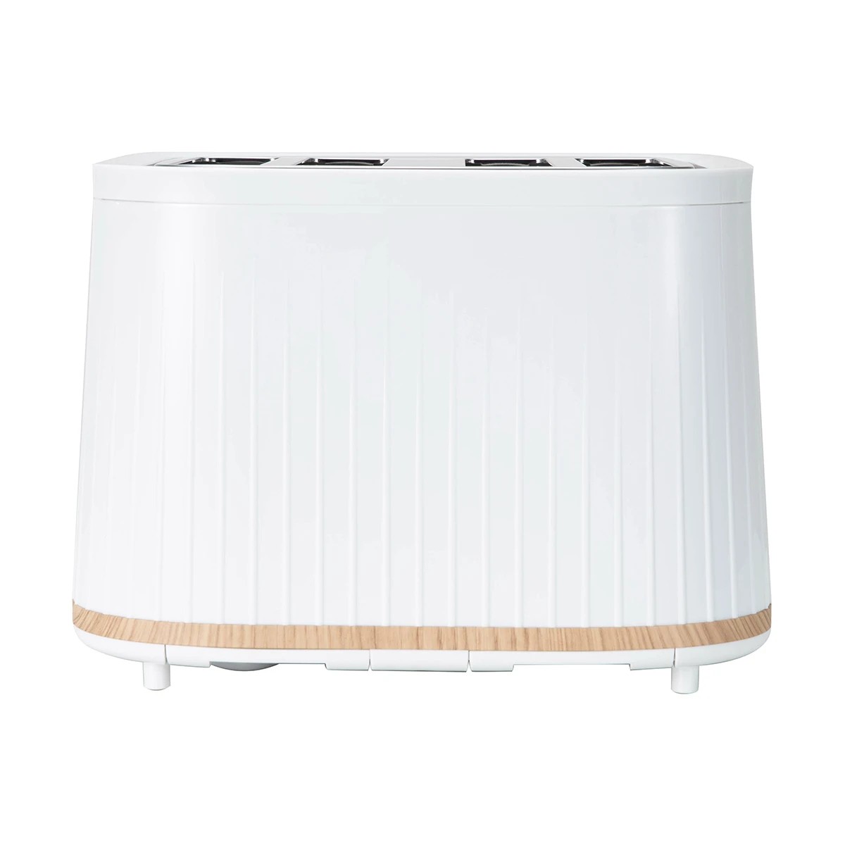 4 4 Slice Toaster - White, 4 of 8
