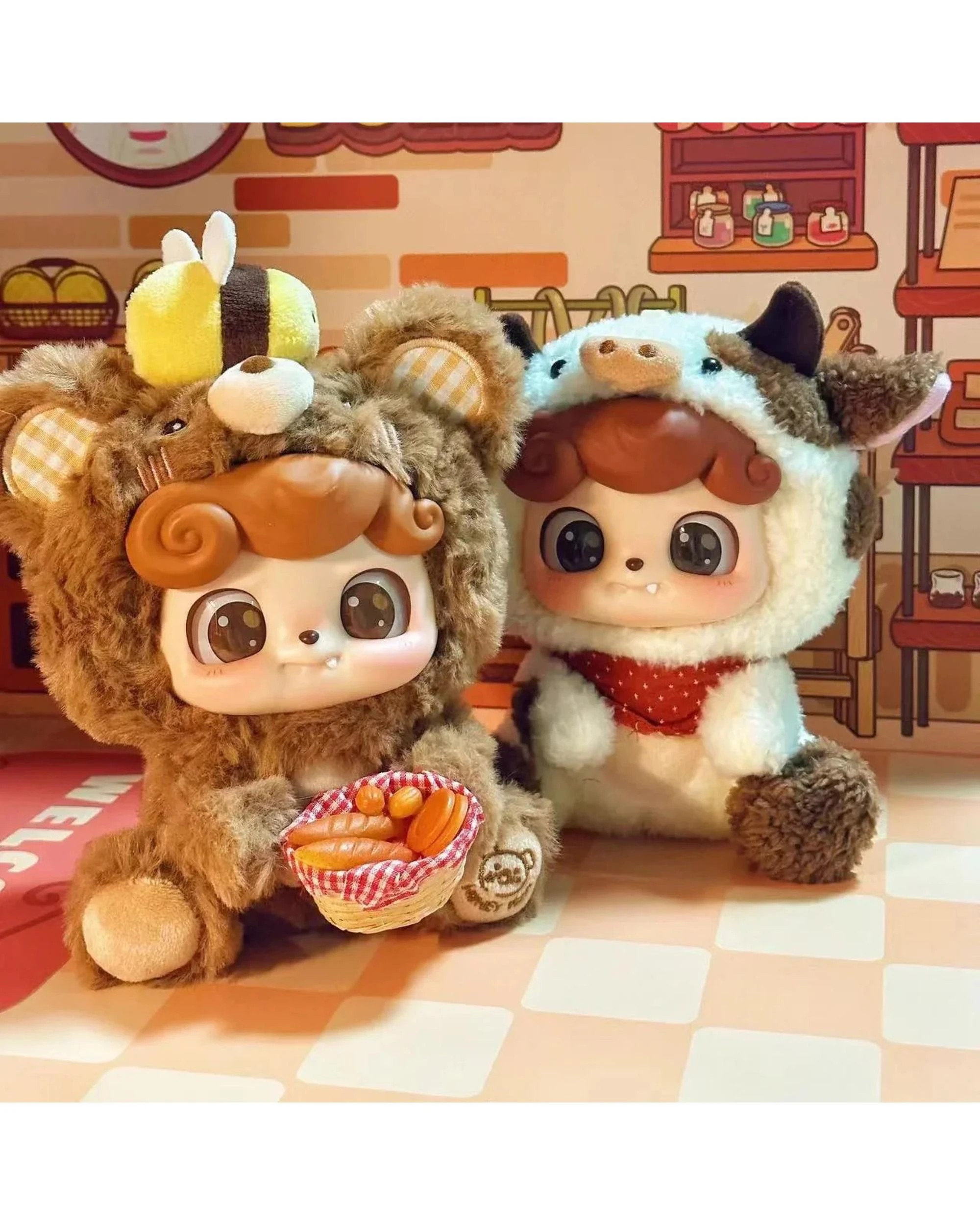 10 Jotoys Q.KID Animal Preschool Plush Blind Box, 10 of 10