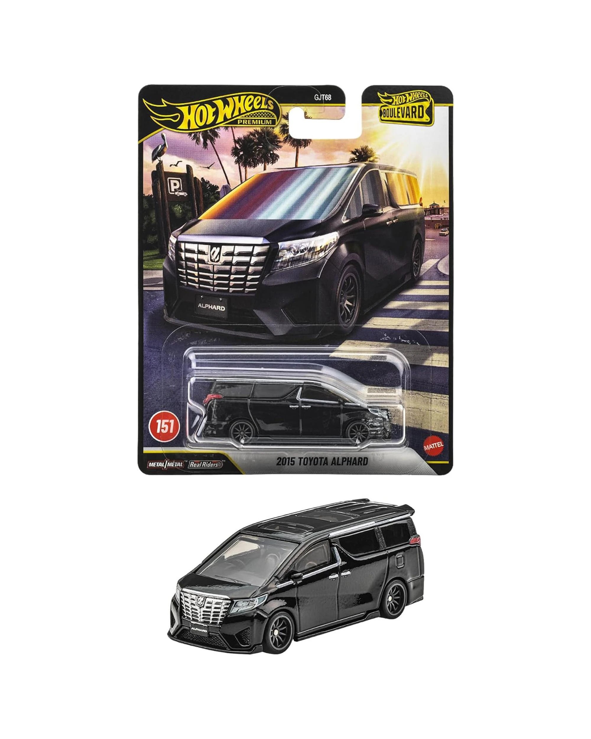 Hot Wheels Premium Hot Wheels Boulevard 2015 Toyota Alphard