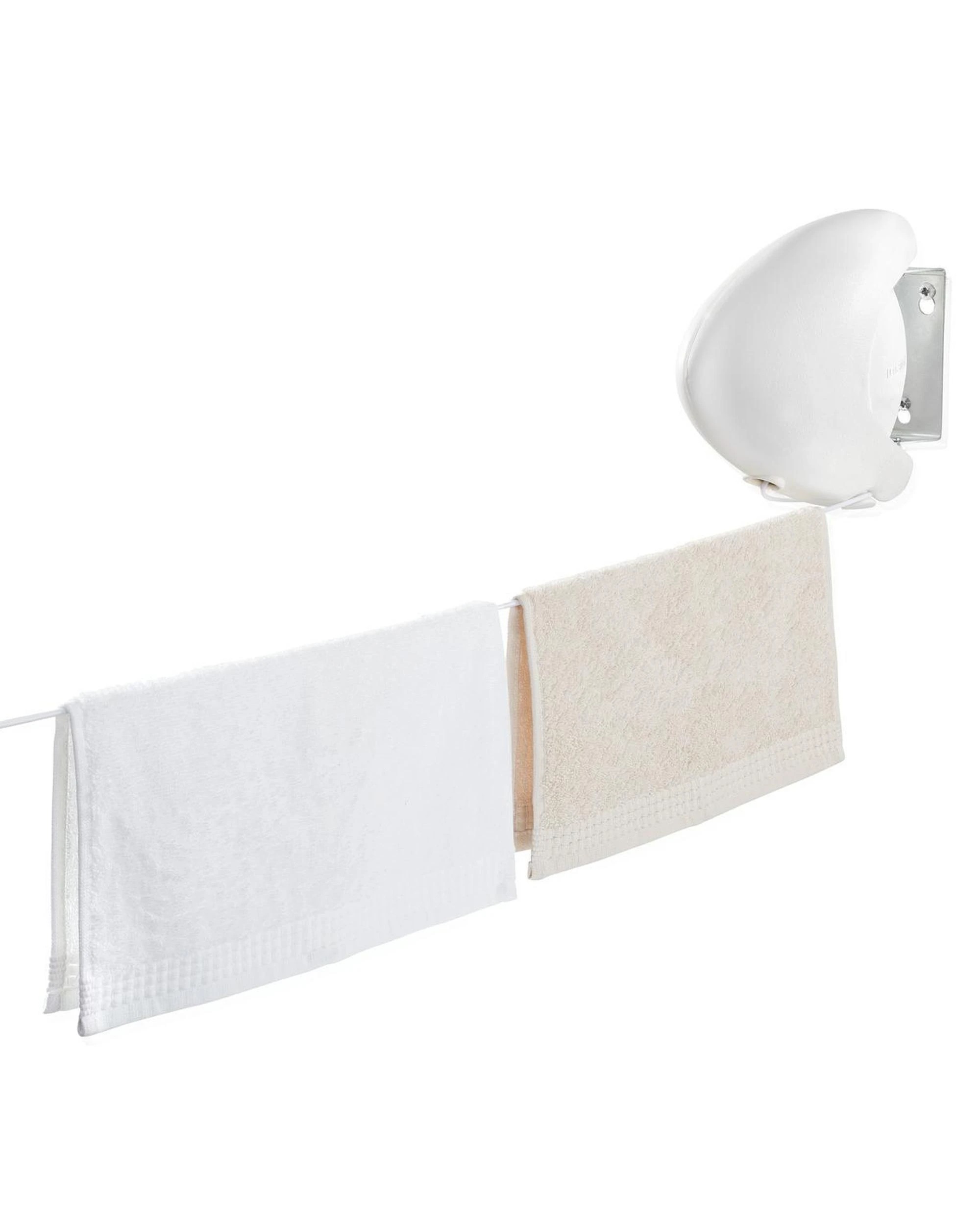 2 Leifheit Rollfix 80 Single Wall Mounted Air Dryer  8 Metres L83040, 2 of 3