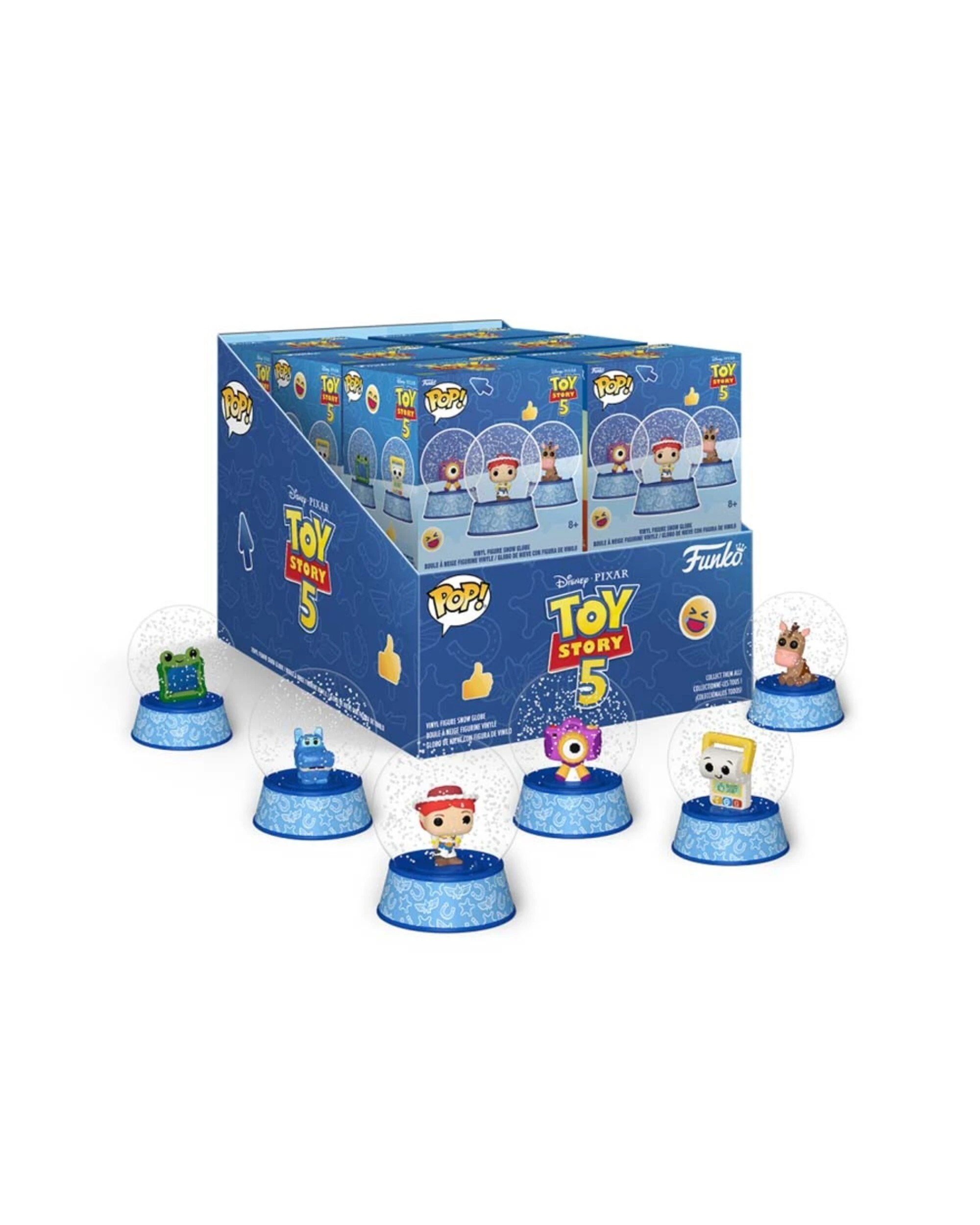 2 Pixar - Toy Story - Mini Pop! Snow Globes Vinyl Figure Blind Box (Single Box), 2 of 2