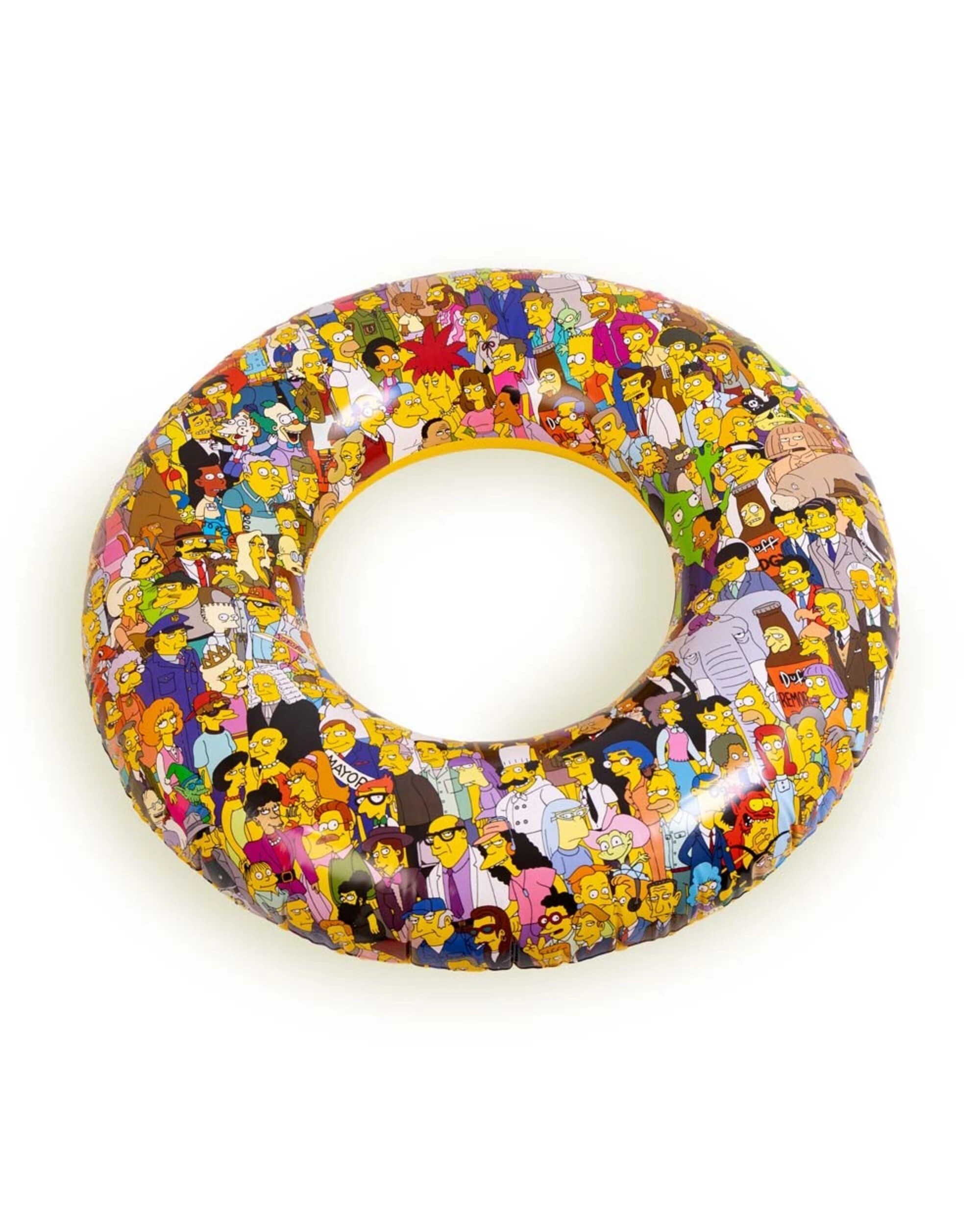 1 The Simpsons - Character All-Over-Print Inflatable Pool Ring, 1 of 2