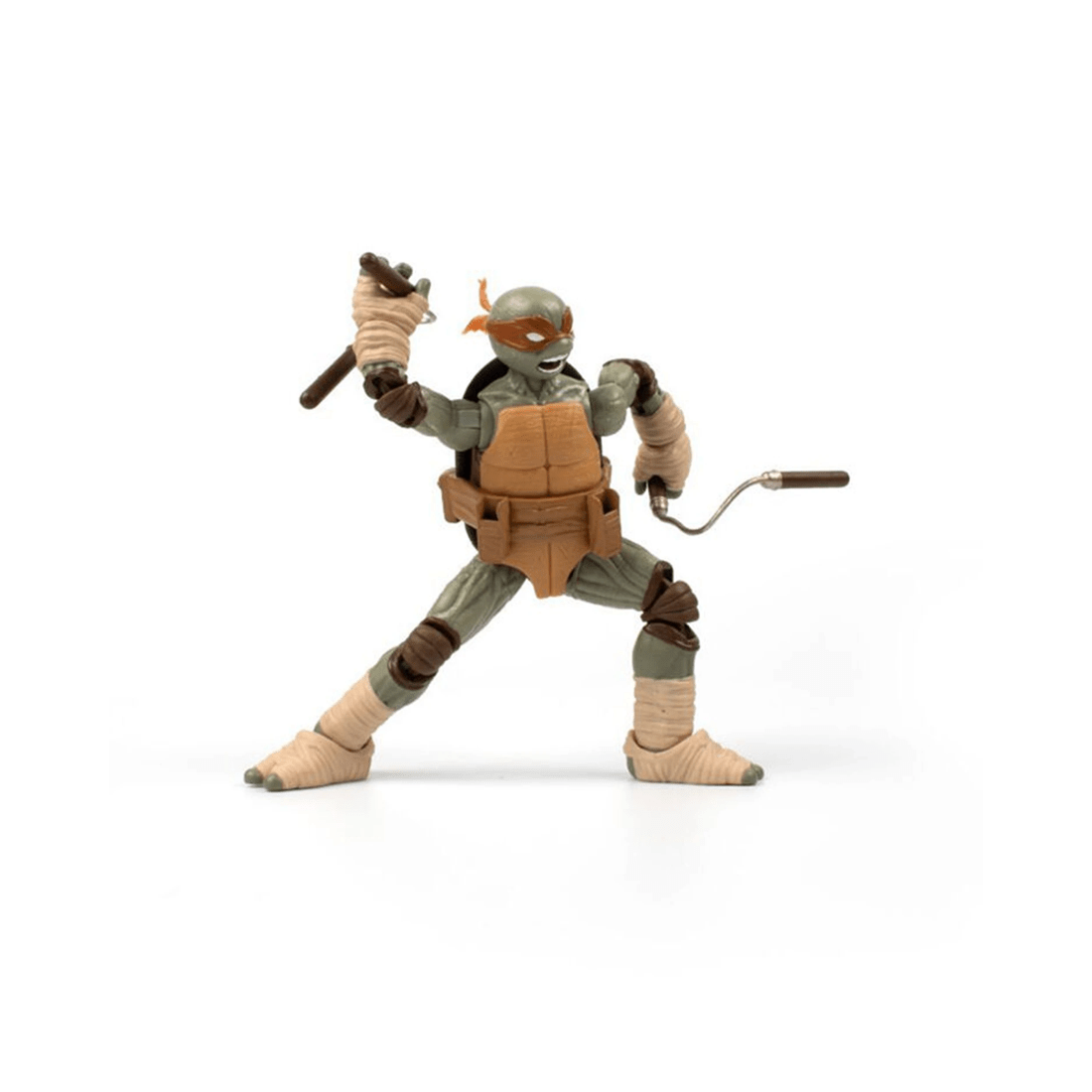 5 Teenage Mutant Ninja Turtles Michelangelo Action Figure Comic Book Collector Box - Orange, 5 of 6