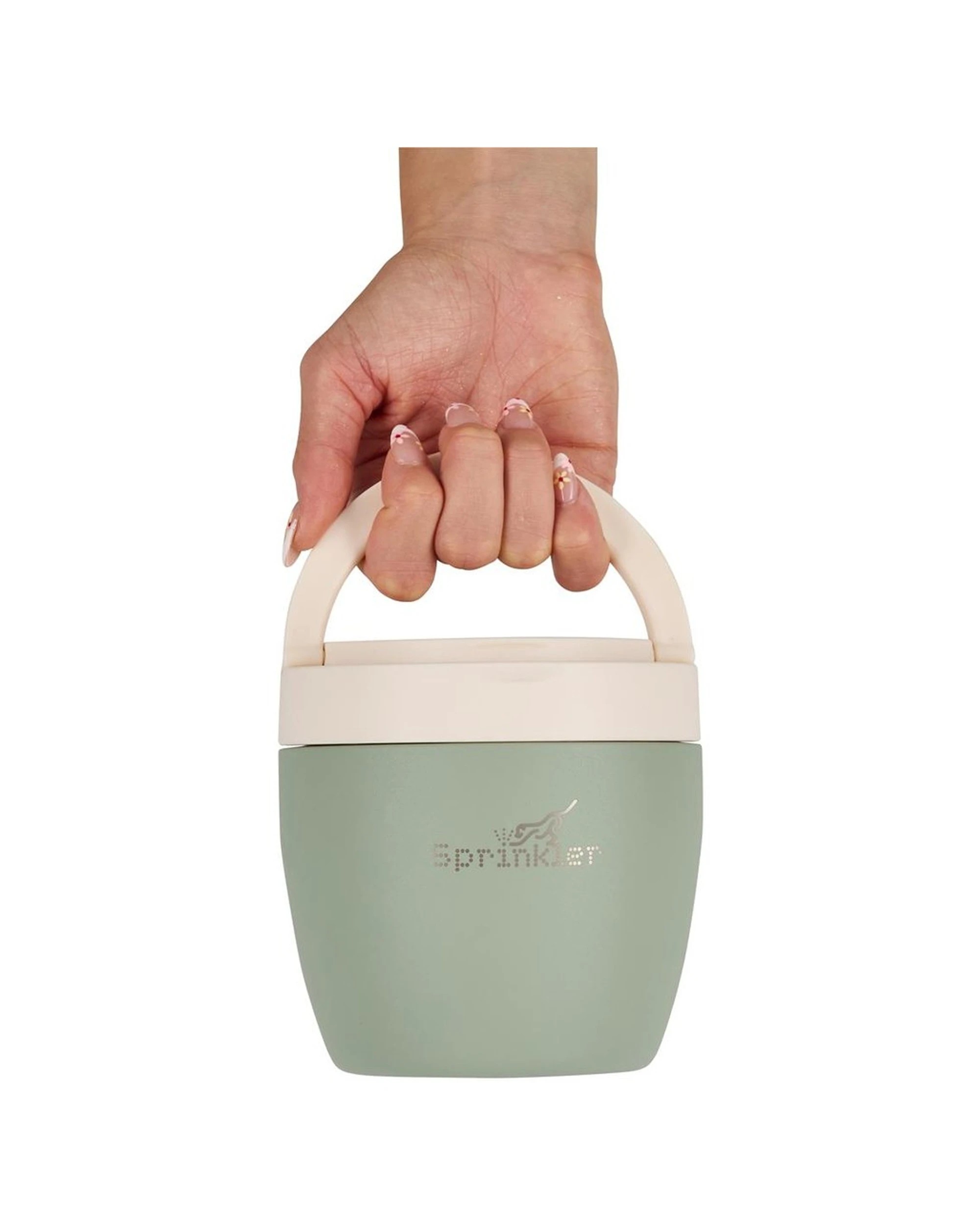 3 Sprinkler Rosie Insulated Food Pod Leakproof Lunchbox Hot Cold 600ml Vacuum - Beige, 3 of 4