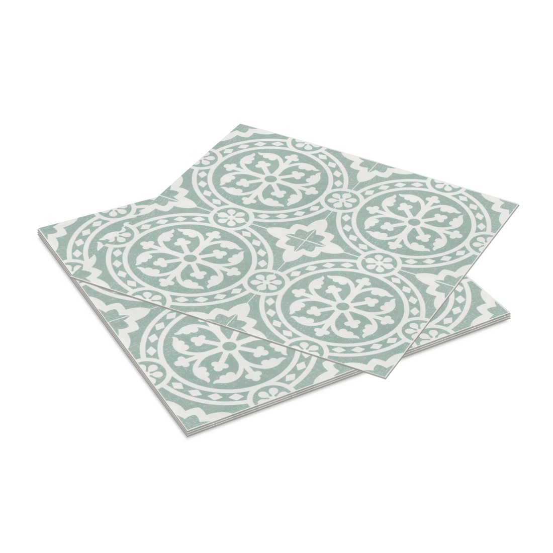 1 8 Pack Vinyl Floor Tiles - Morocco, 1 of 8