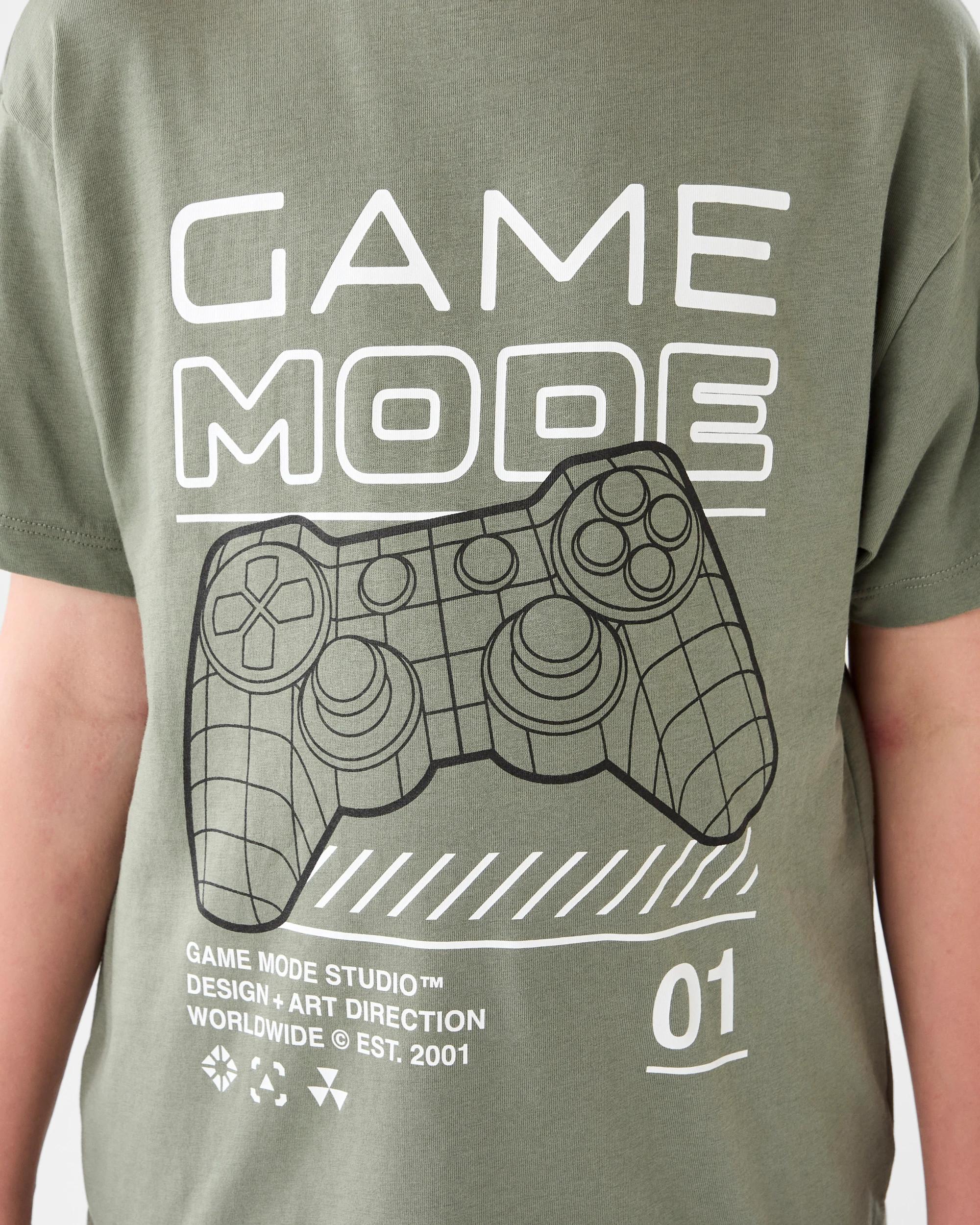 4 Short Sleeve Print T-shirt Grn Gaming, 4 of 6