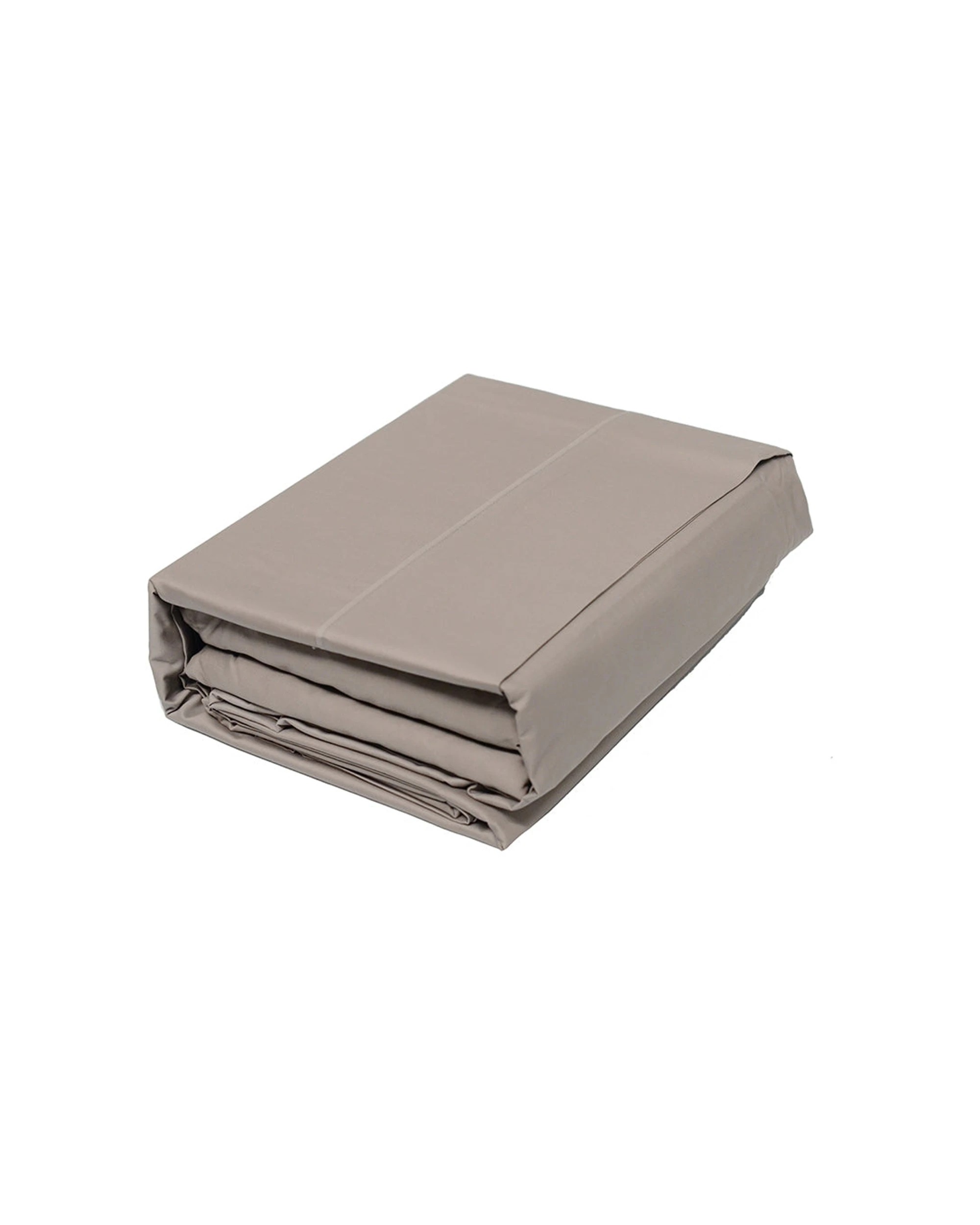 3 Cotton More 100% Cotton 800TC Sateen Bed Sheet Set - Queen Bed - Beige, 3 of 4