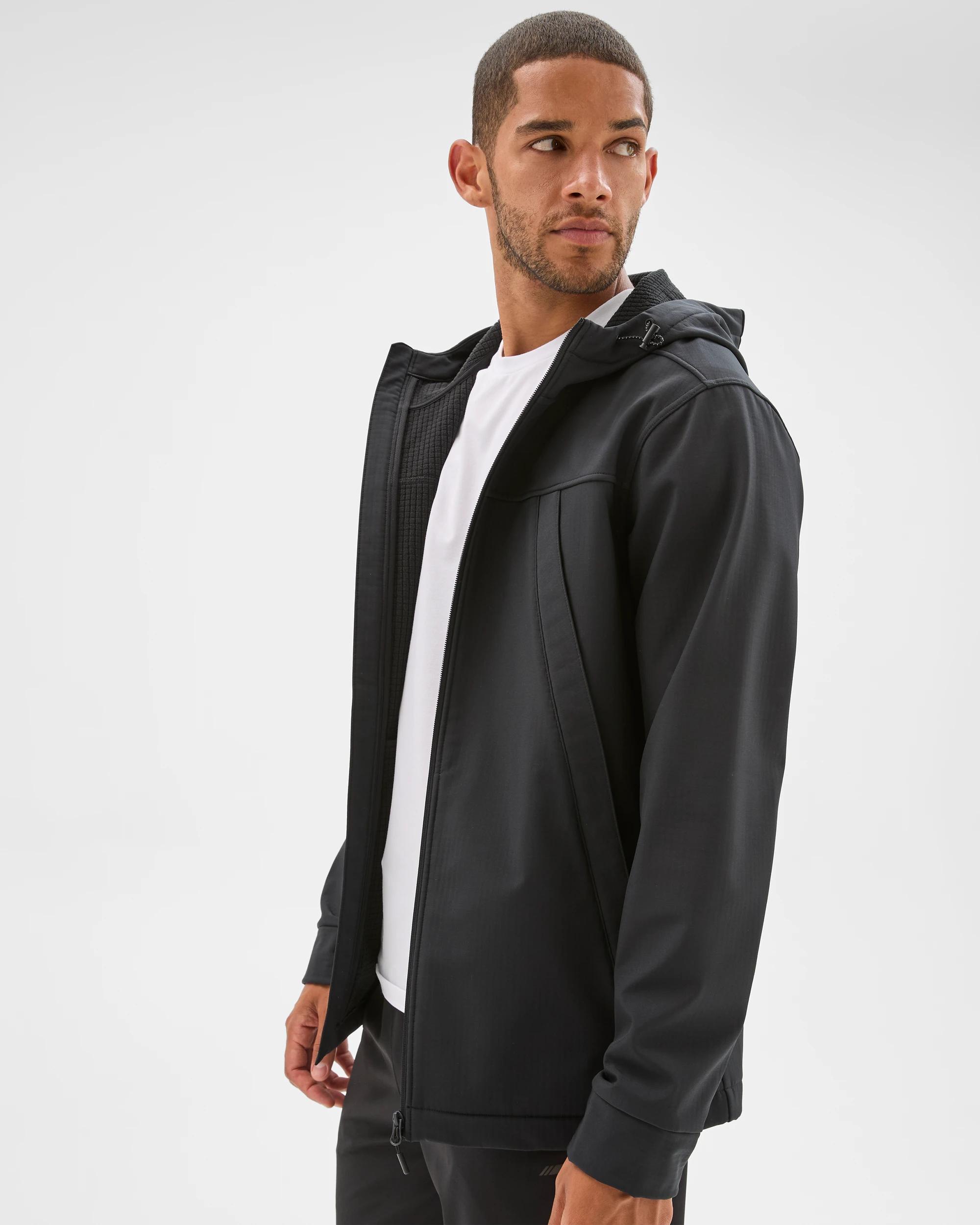 5 Target Active Hooded Hiking Jacket BLACK, 5 of 7