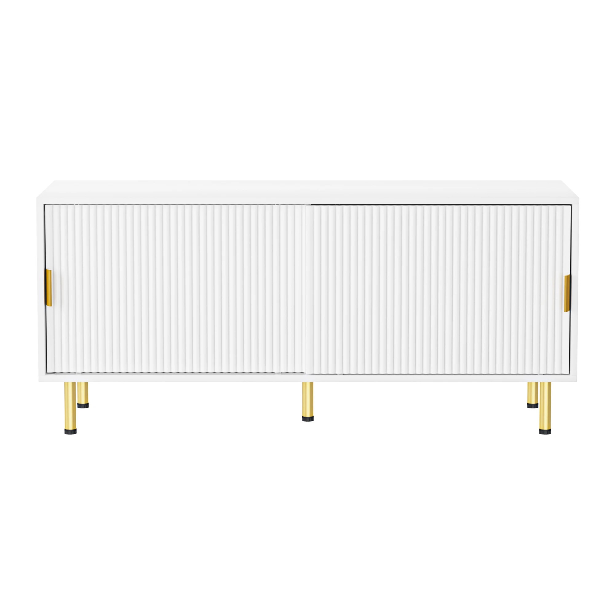 2 Levede 120cm Entertainment Unit - White, 2 of 8