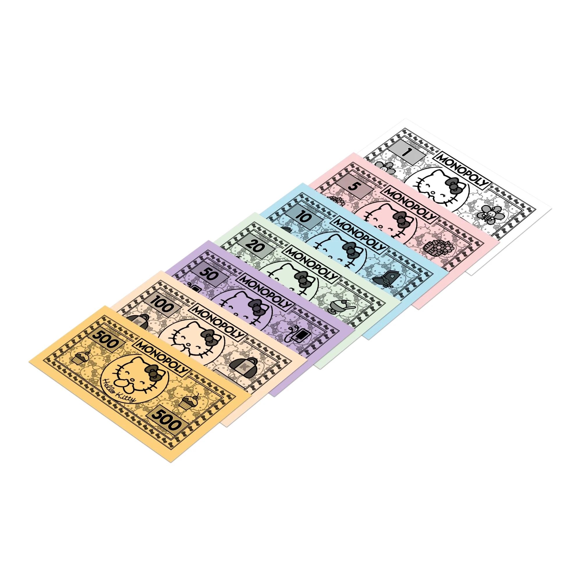 5 Hello Kitty Monopoly
 - Pink, 5 of 7