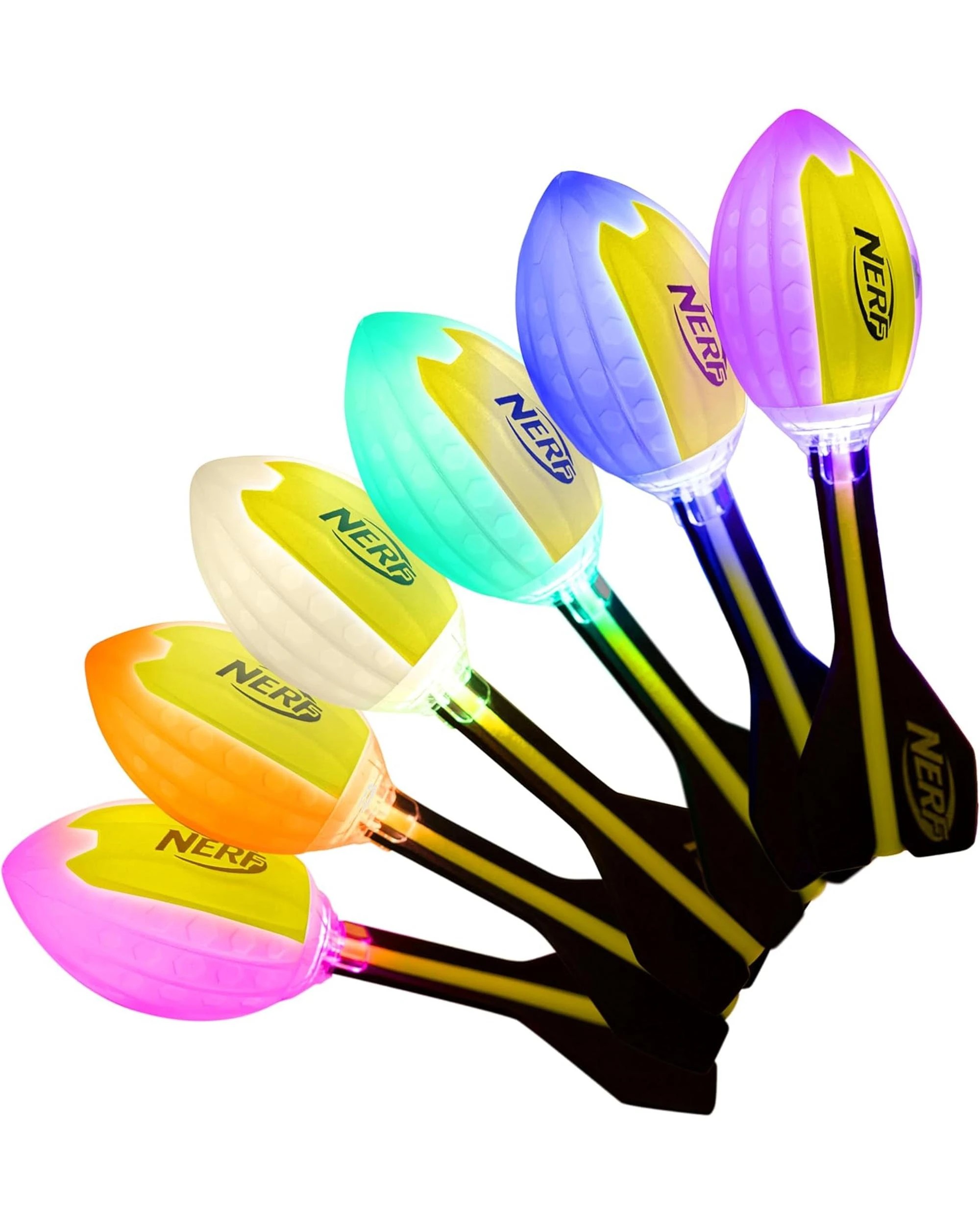 1 Nerf Lightstrike Vortex Colour Changing Football, 1 of 9