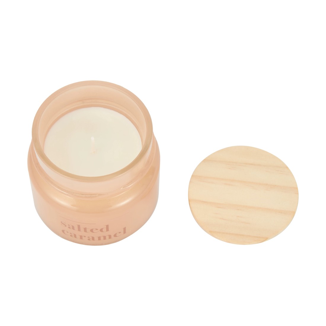 4 Salted Caramel Soy Blend Scented Jar Candle, 4 of 4