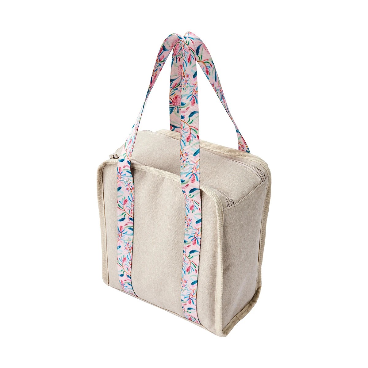 2 Native Floral Insulated Lunch Tote Bag, 2 of 5