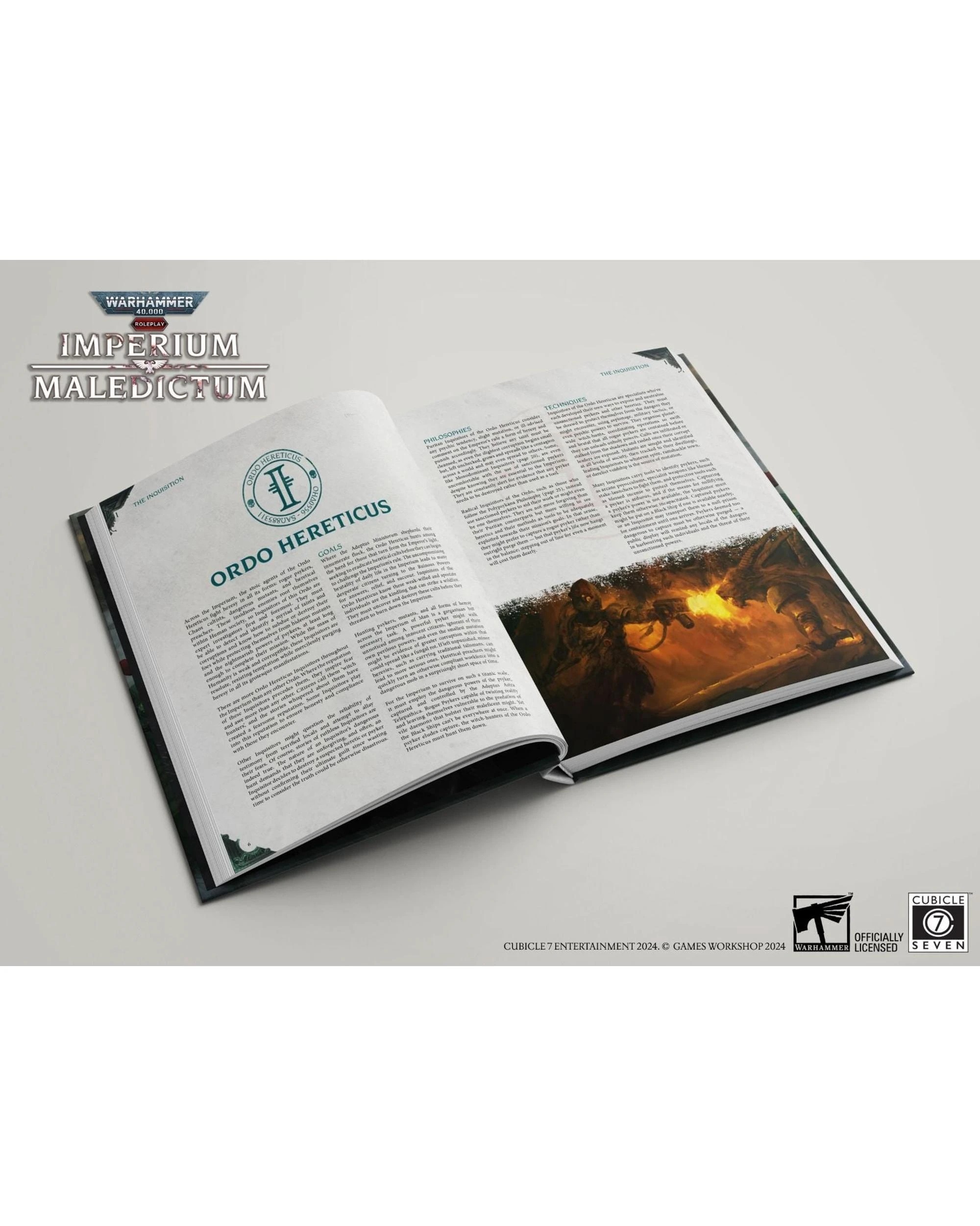 5 Warhammer 40,000: RPG Imperium Maledictum Inquisition GameMaster's Guide, 5 of 7