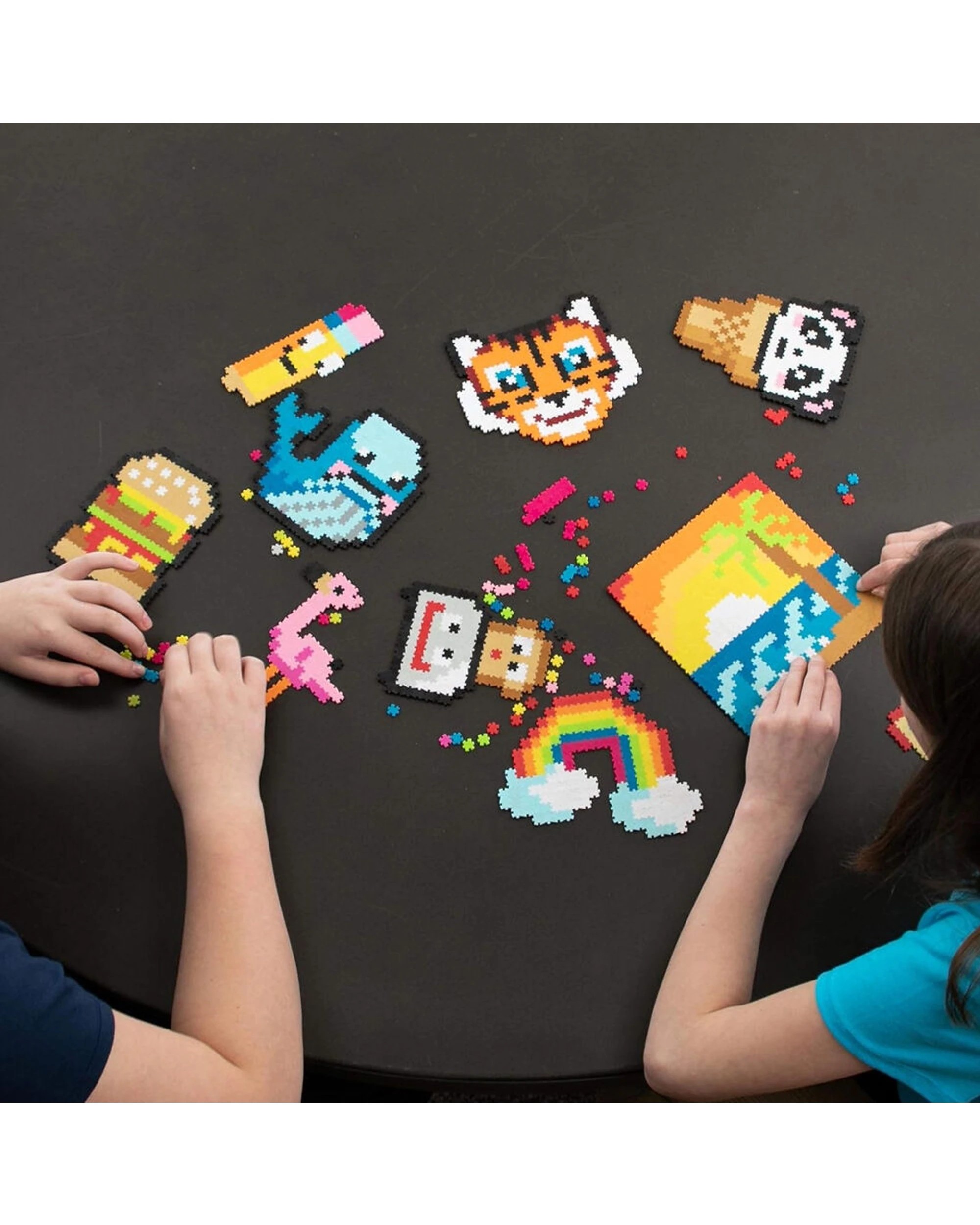 4 Fat Brain Toy Co 3000pc Jixelz Creator Puzzle Pixel Art Toy Set Includes 40 Design Templates - Multi, 4 of 5