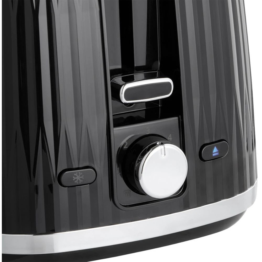 3 Russell Hobbs Eden 2 Slice Toaster Black, 3 of 10