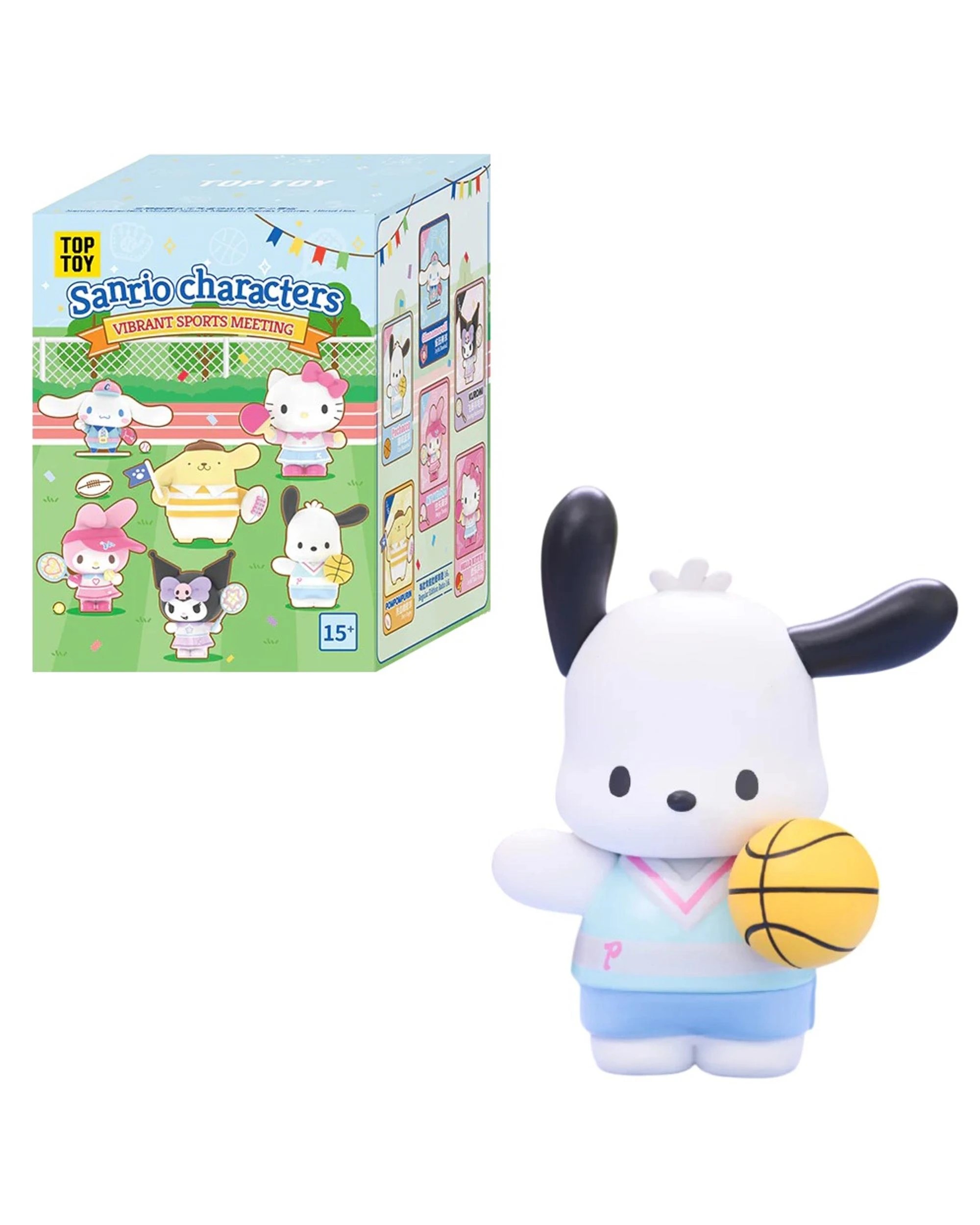 1 Top Toy Sanrio Characters Vibrant Sports Meeting Series Figure Blind Box, 1 of 9