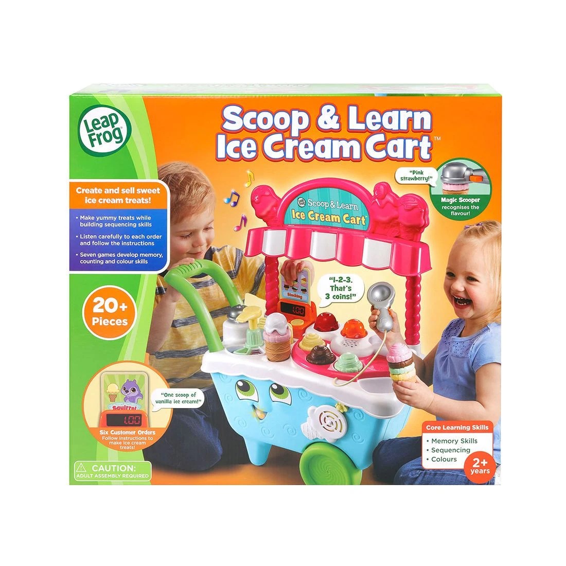 9 Leapfrog Scoop & Learn Ice Cream Cart
 - Multi, 9 of 10