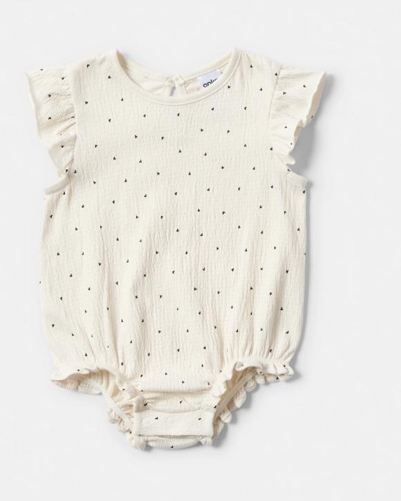 Short Sleeve Crinkle Bodysuit