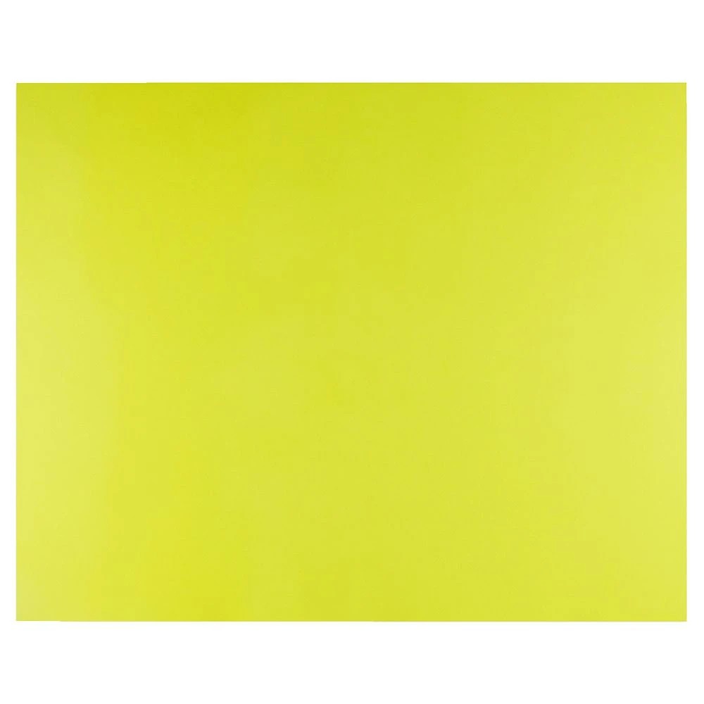 2 Quill 510 x 635mm Colour Board Lemon, 2 of 2