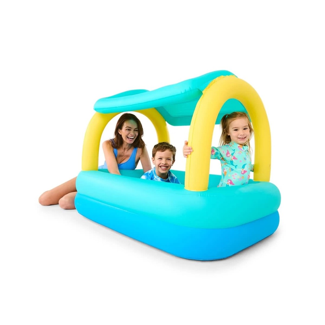 1 Inflatable Pool With Canopy, 1 of 8